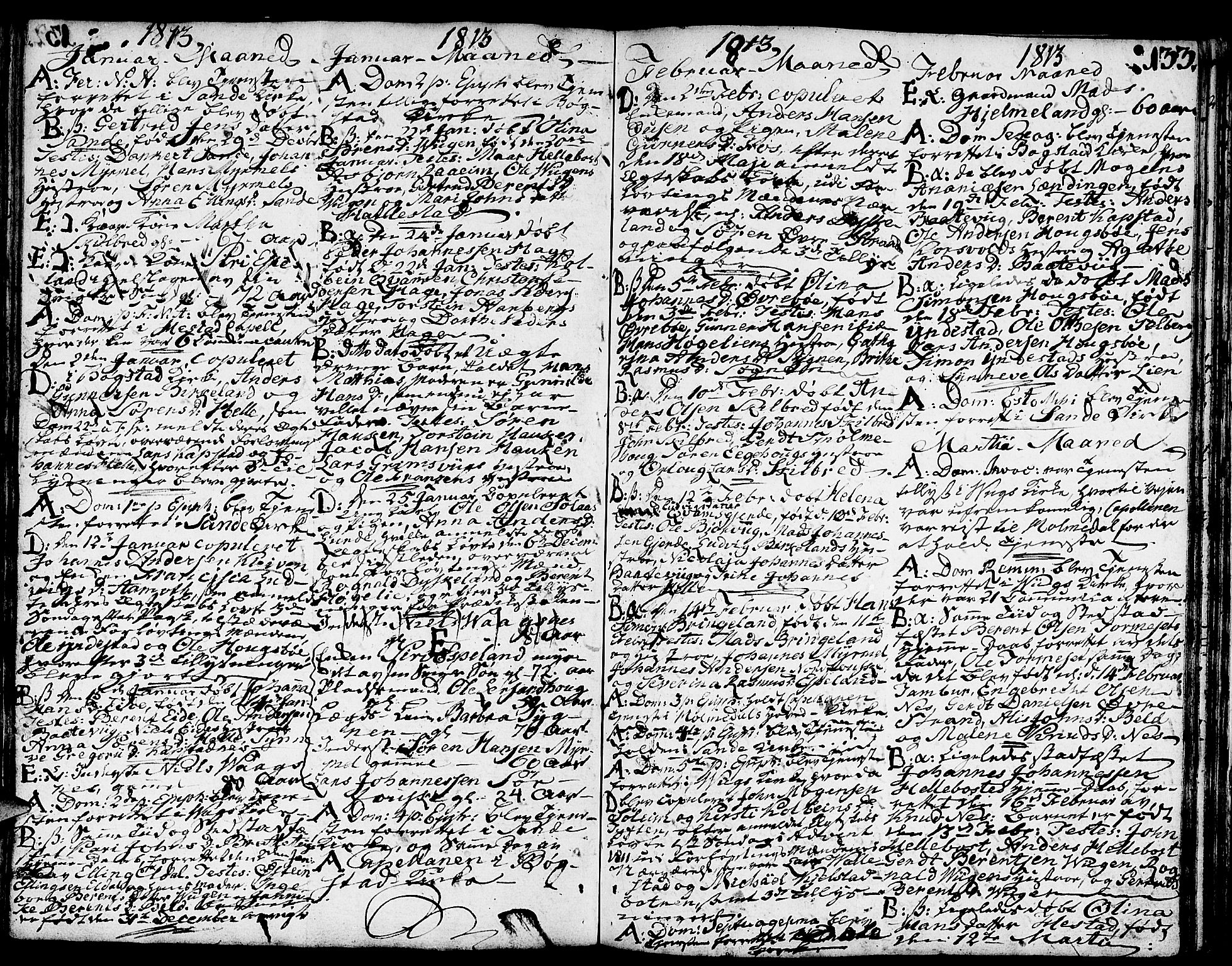 Gaular sokneprestembete, AV/SAB-A-80001/H/Haa: Ministerialbok nr. A 2, 1785-1821, s. 133