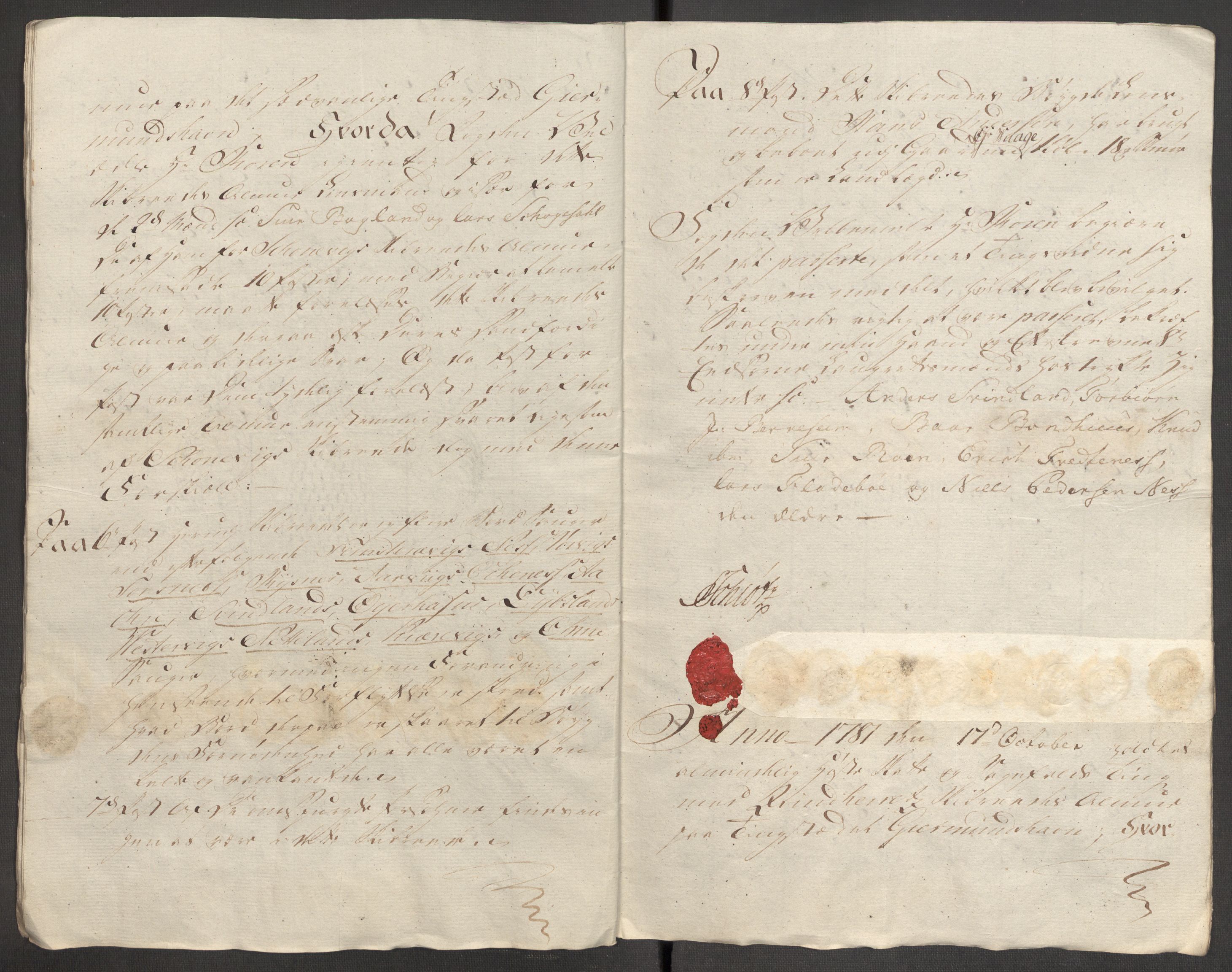 Rentekammeret inntil 1814, Reviderte regnskaper, Fogderegnskap, RA/EA-4092/R48/L3097: Fogderegnskap Sunnhordland og Hardanger, 1781, s. 65