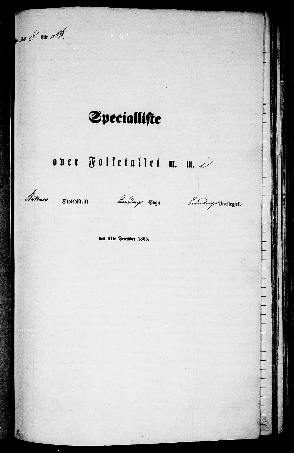 RA, Folketelling 1865 for 1411P Eivindvik prestegjeld, 1865, s. 114