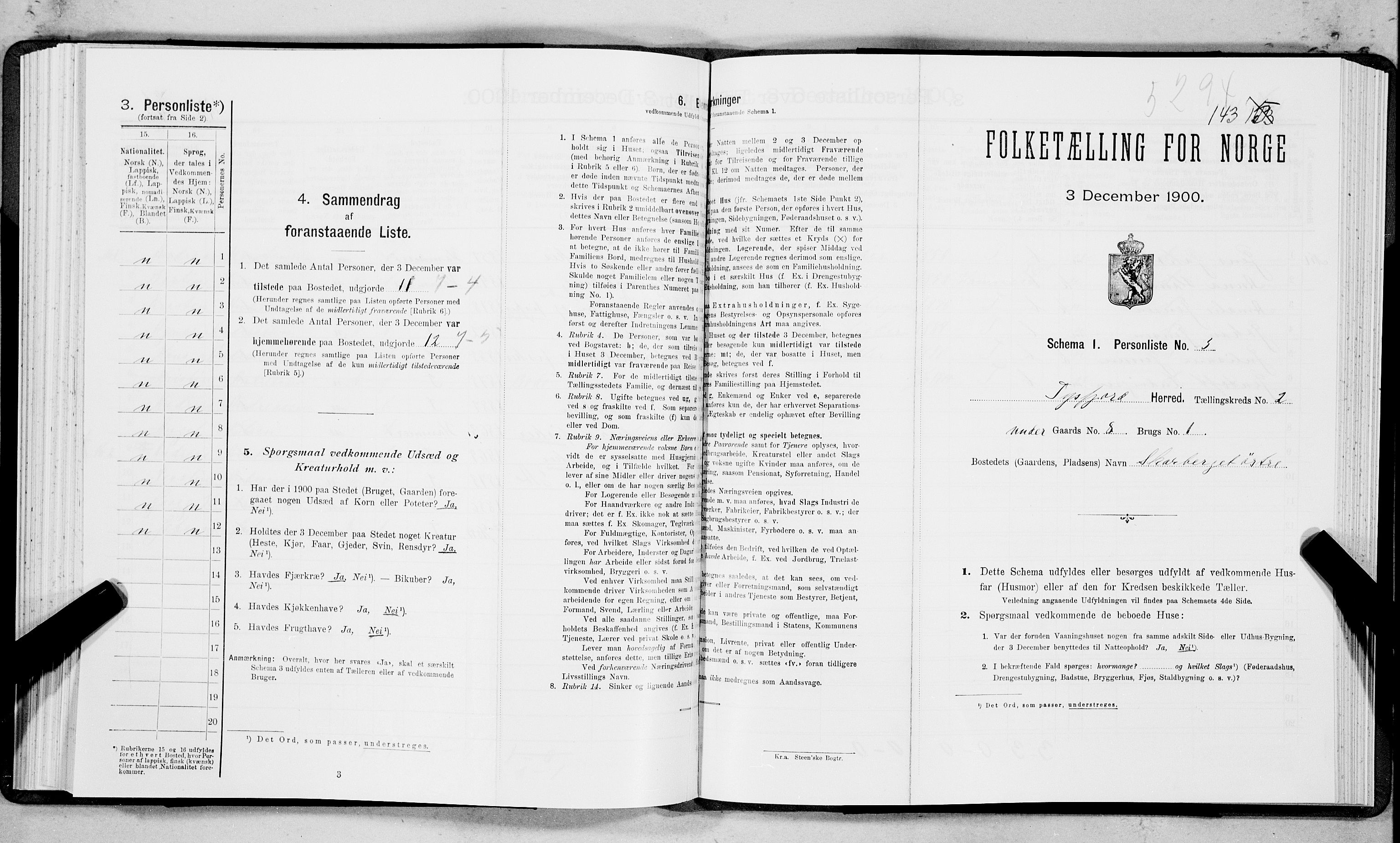 SAT, Folketelling 1900 for 1850 Tysfjord herred, 1900, s. 156
