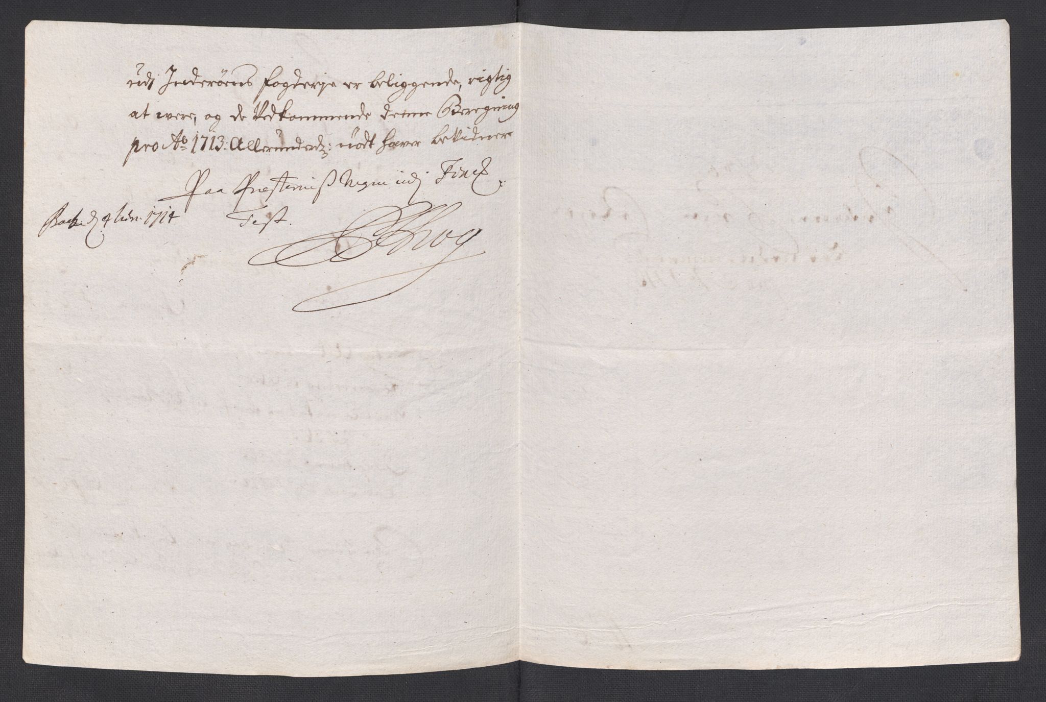 Rentekammeret inntil 1814, Reviderte regnskaper, Fogderegnskap, AV/RA-EA-4092/R63/L4321: Fogderegnskap Inderøy, 1713, s. 149