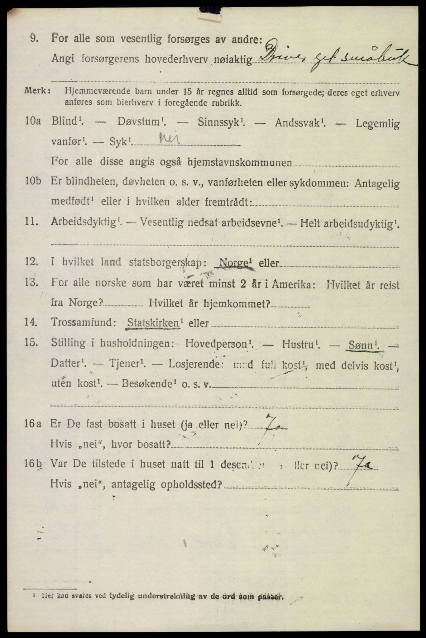 SAH, Folketelling 1920 for 0541 Etnedal herred, 1920, s. 4403