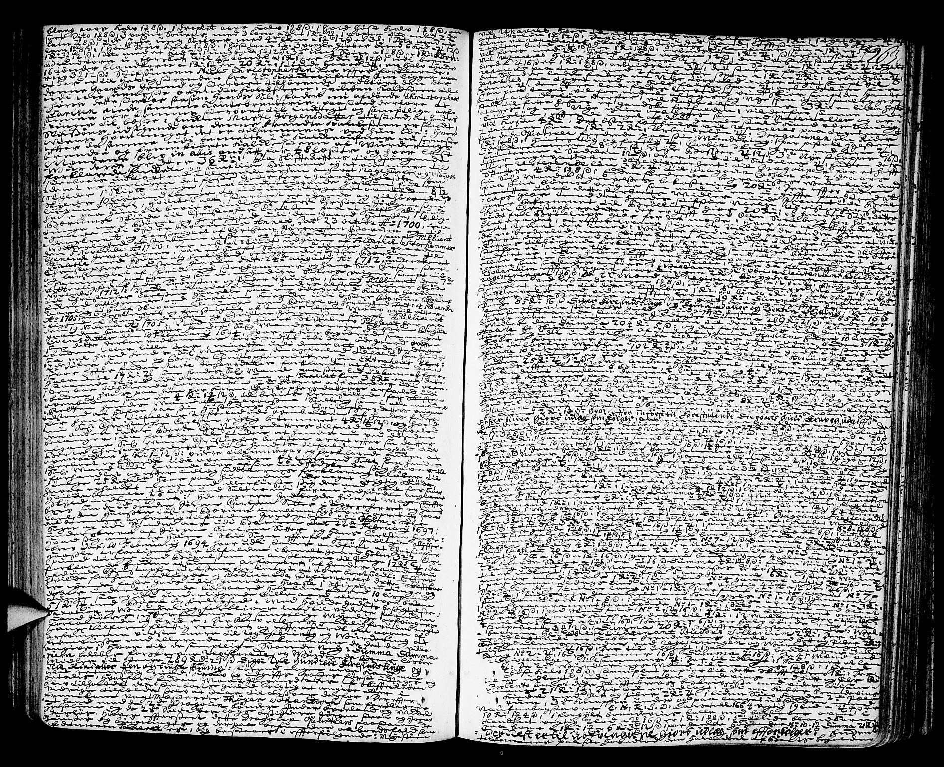 Aker sorenskriveri, SAO/A-10895/H/Hb/L0006: Skifteprotokoll, 1710-1727, s. 262b-263a
