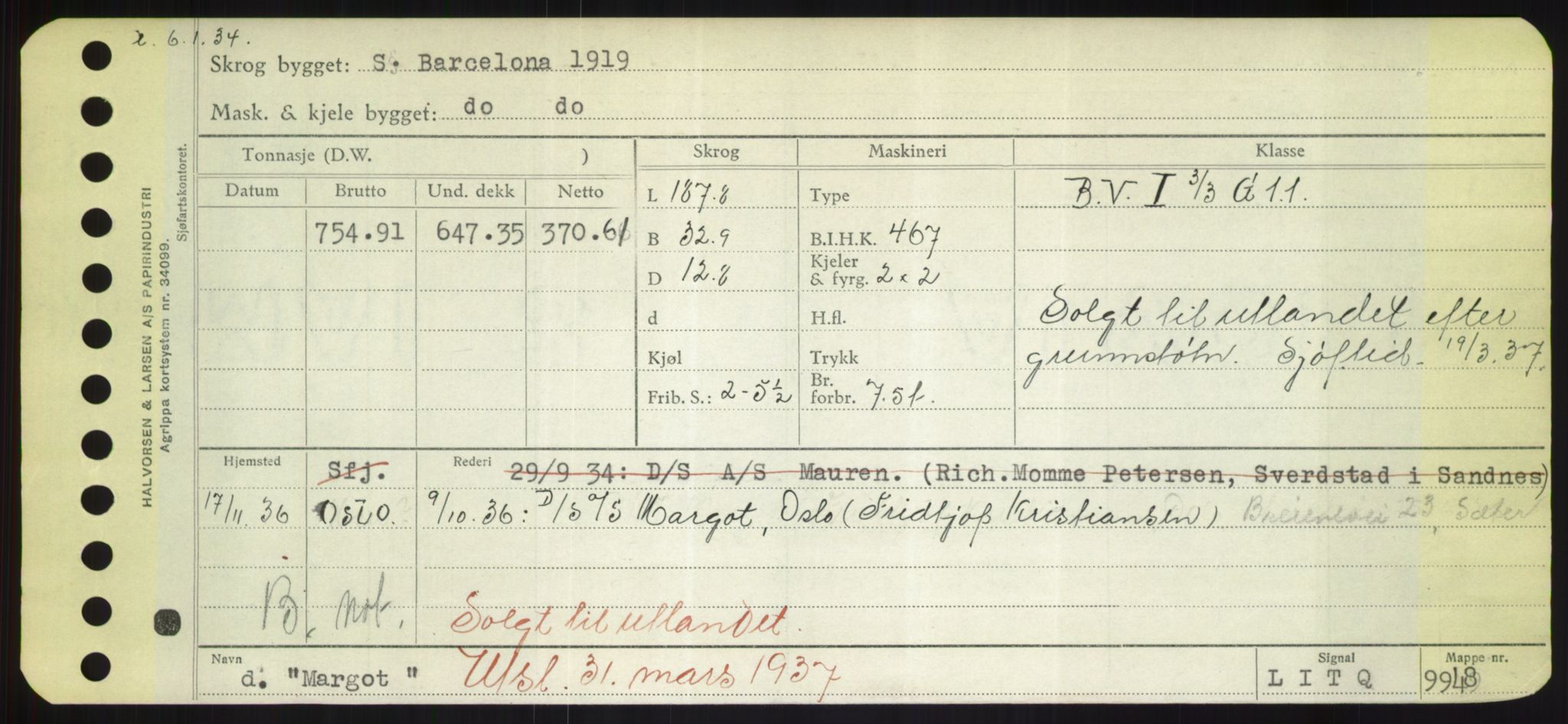 Sjøfartsdirektoratet med forløpere, Skipsmålingen, AV/RA-S-1627/H/Hd/L0024: Fartøy, M-Mim, s. 221