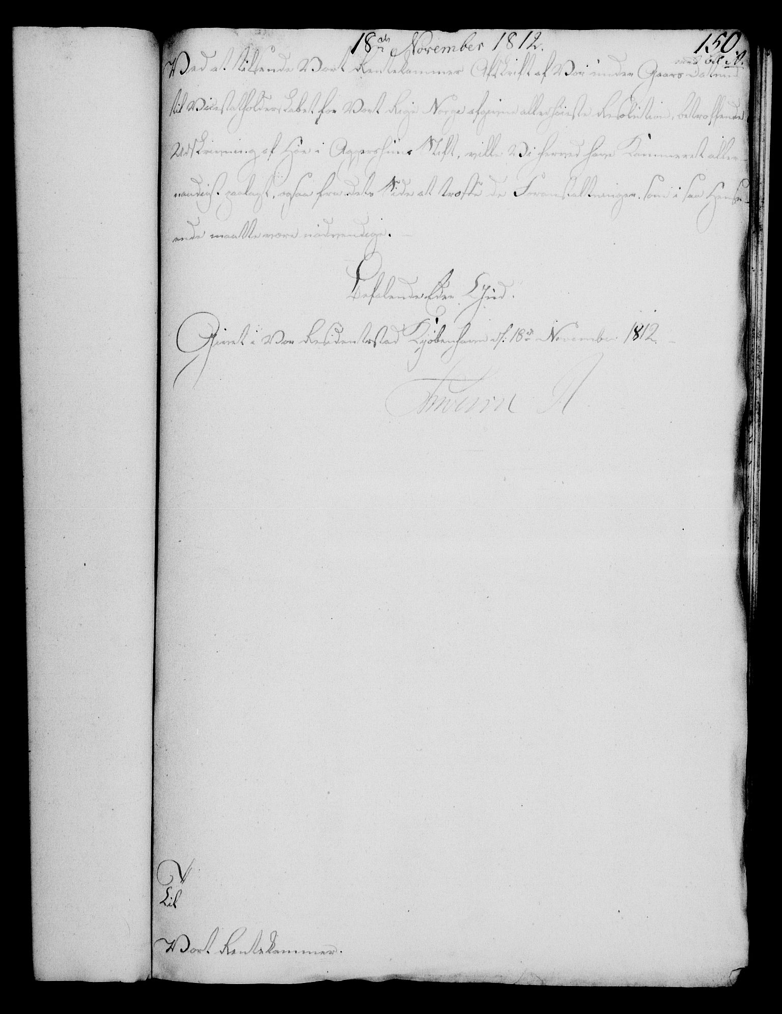 Rentekammeret, Kammerkanselliet, AV/RA-EA-3111/G/Gf/Gfa/L0094: Norsk relasjons- og resolusjonsprotokoll (merket RK 52.94), 1812, s. 572