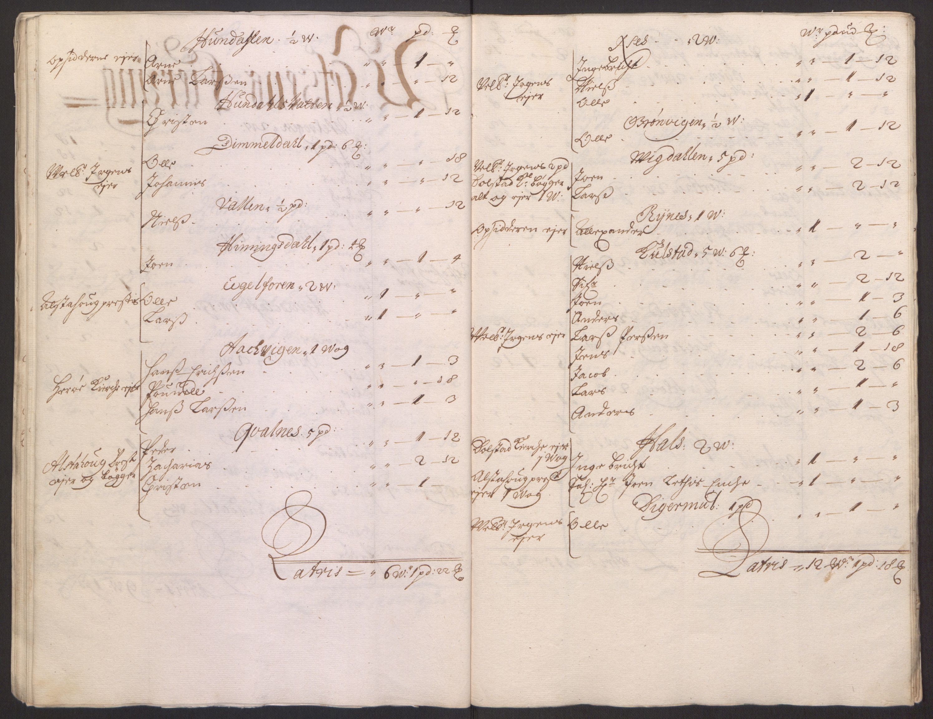 Rentekammeret inntil 1814, Reviderte regnskaper, Fogderegnskap, RA/EA-4092/R65/L4505: Fogderegnskap Helgeland, 1693-1696, s. 42