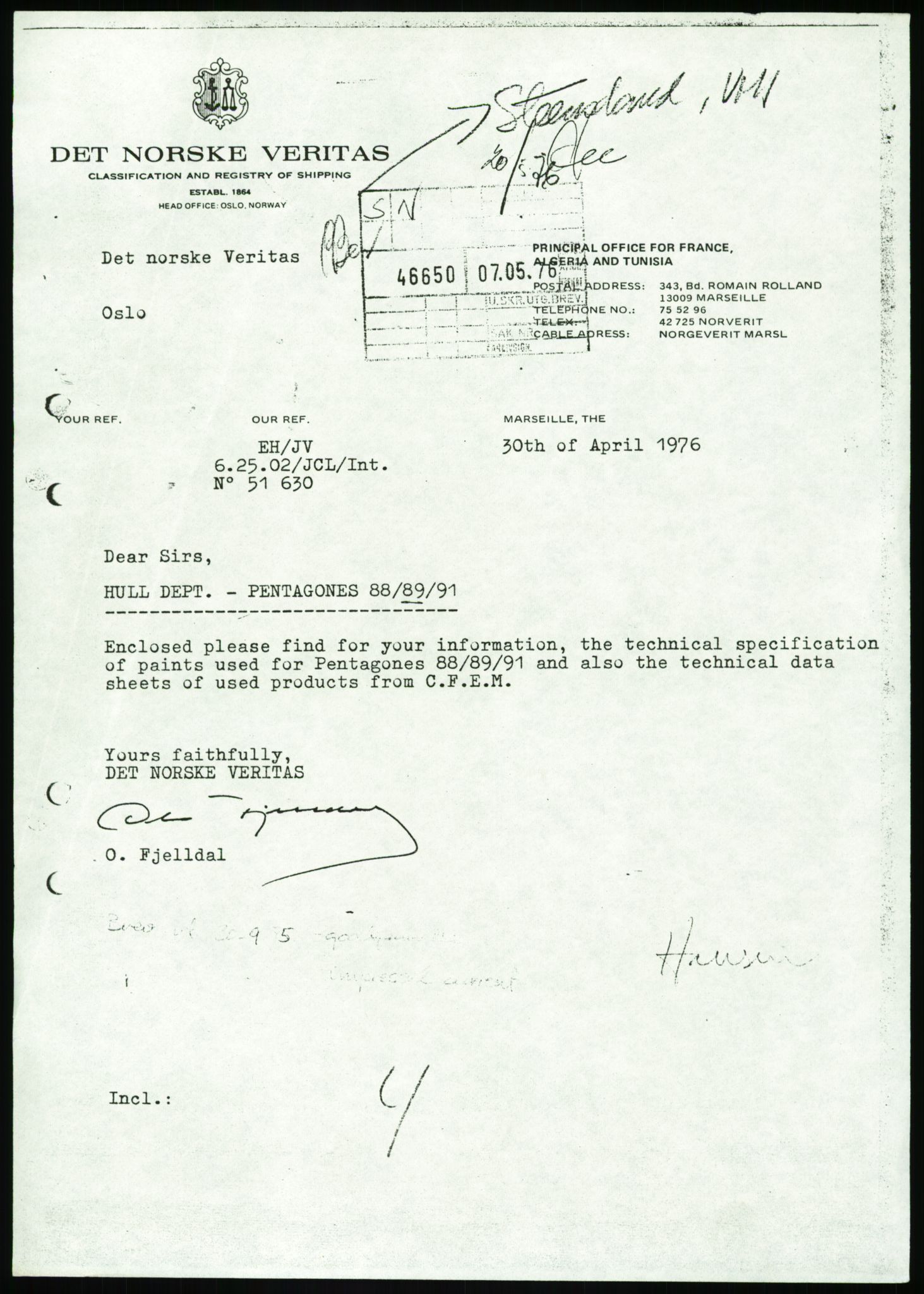 Justisdepartementet, Granskningskommisjonen ved Alexander Kielland-ulykken 27.3.1980, RA/S-1165/D/L0002: I Det norske Veritas (I1-I5, I7-I11, I14-I17, I21-I28, I30-I31)/B Stavanger Drilling A/S (B4), 1980-1981, s. 720