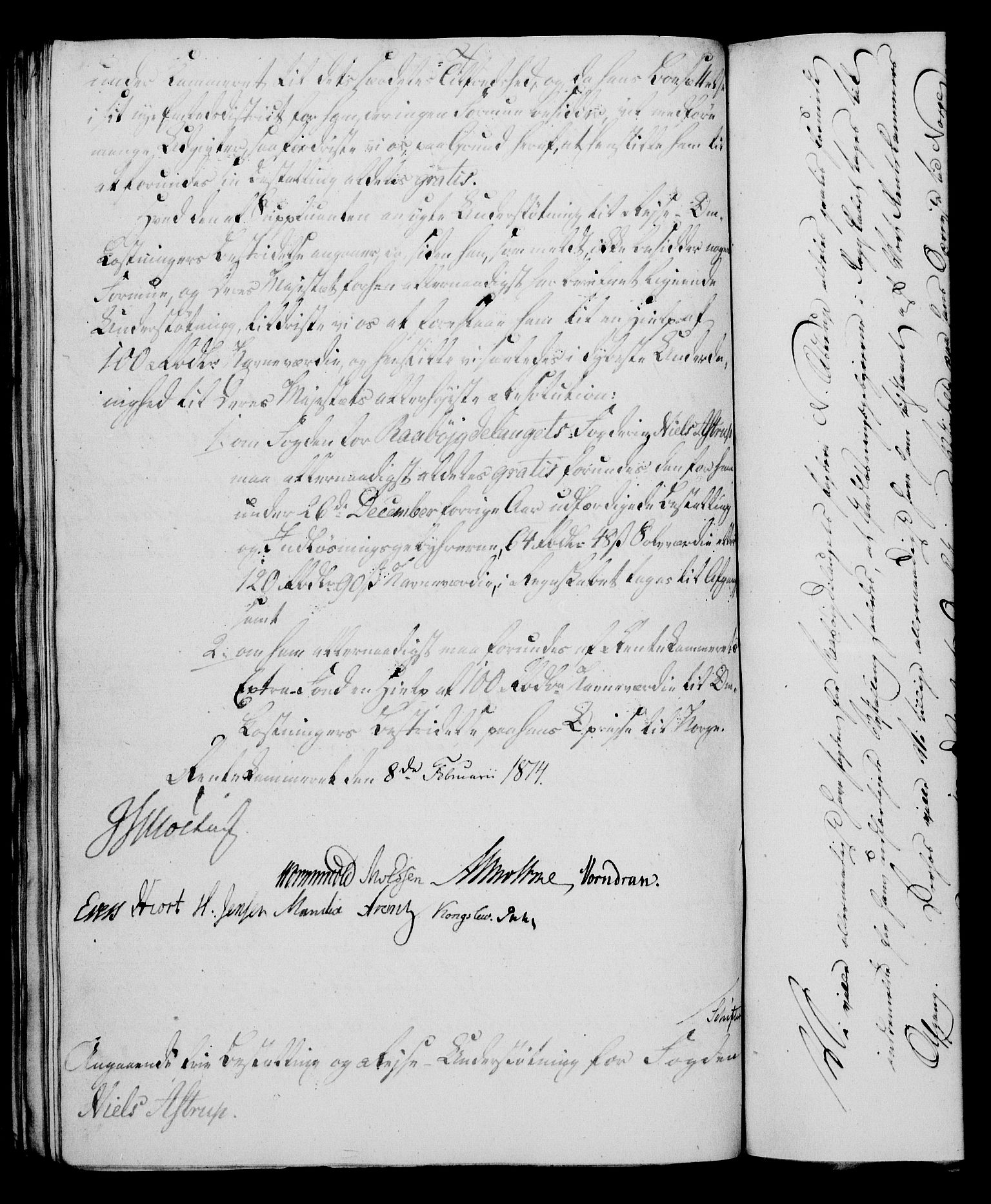 Rentekammeret, Kammerkanselliet, RA/EA-3111/G/Gf/Gfa/L0095: Norsk relasjons- og resolusjonsprotokoll (merket RK 52.95), 1813-1814, s. 575