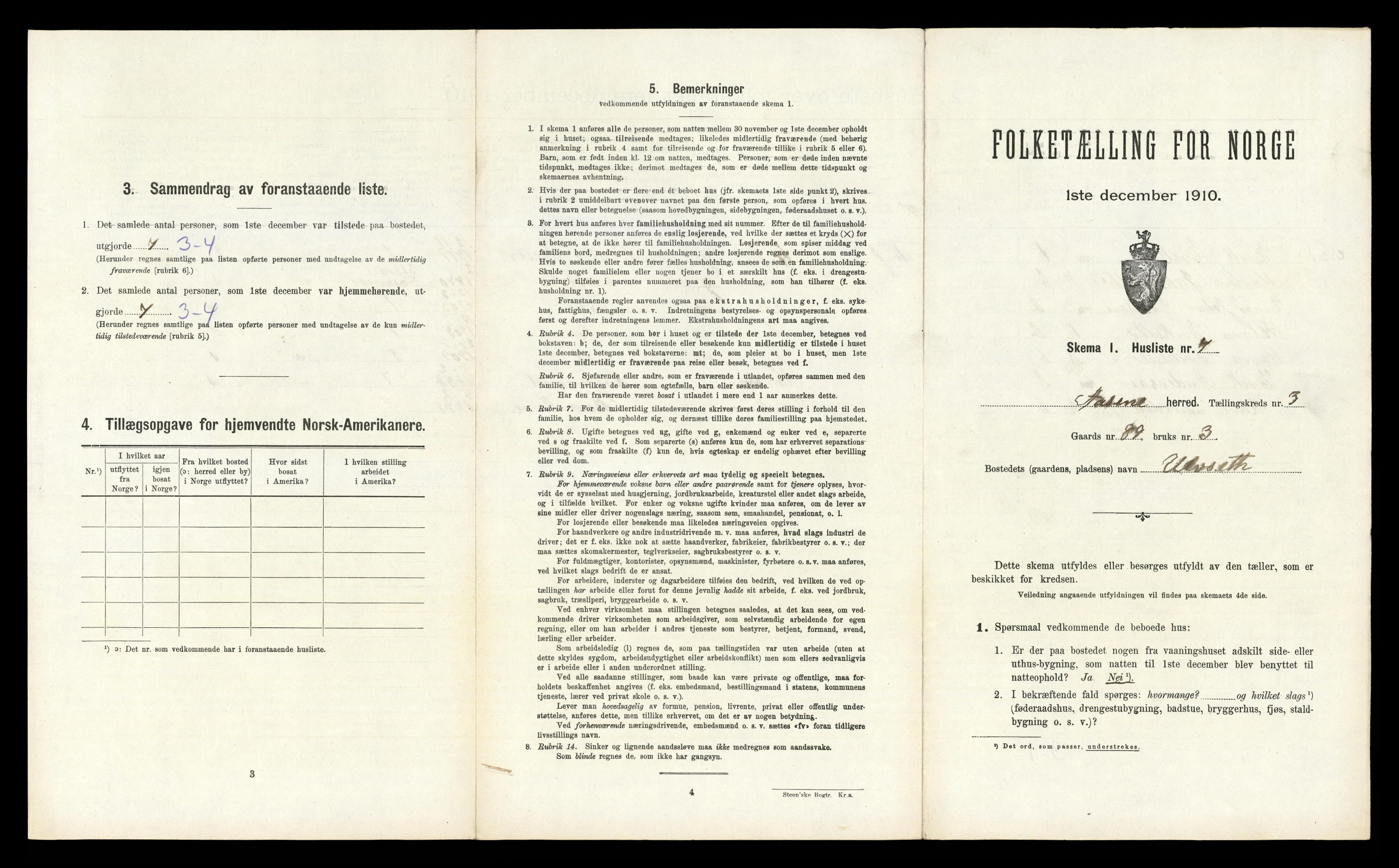 RA, Folketelling 1910 for 1255 Åsane herred, 1910, s. 129