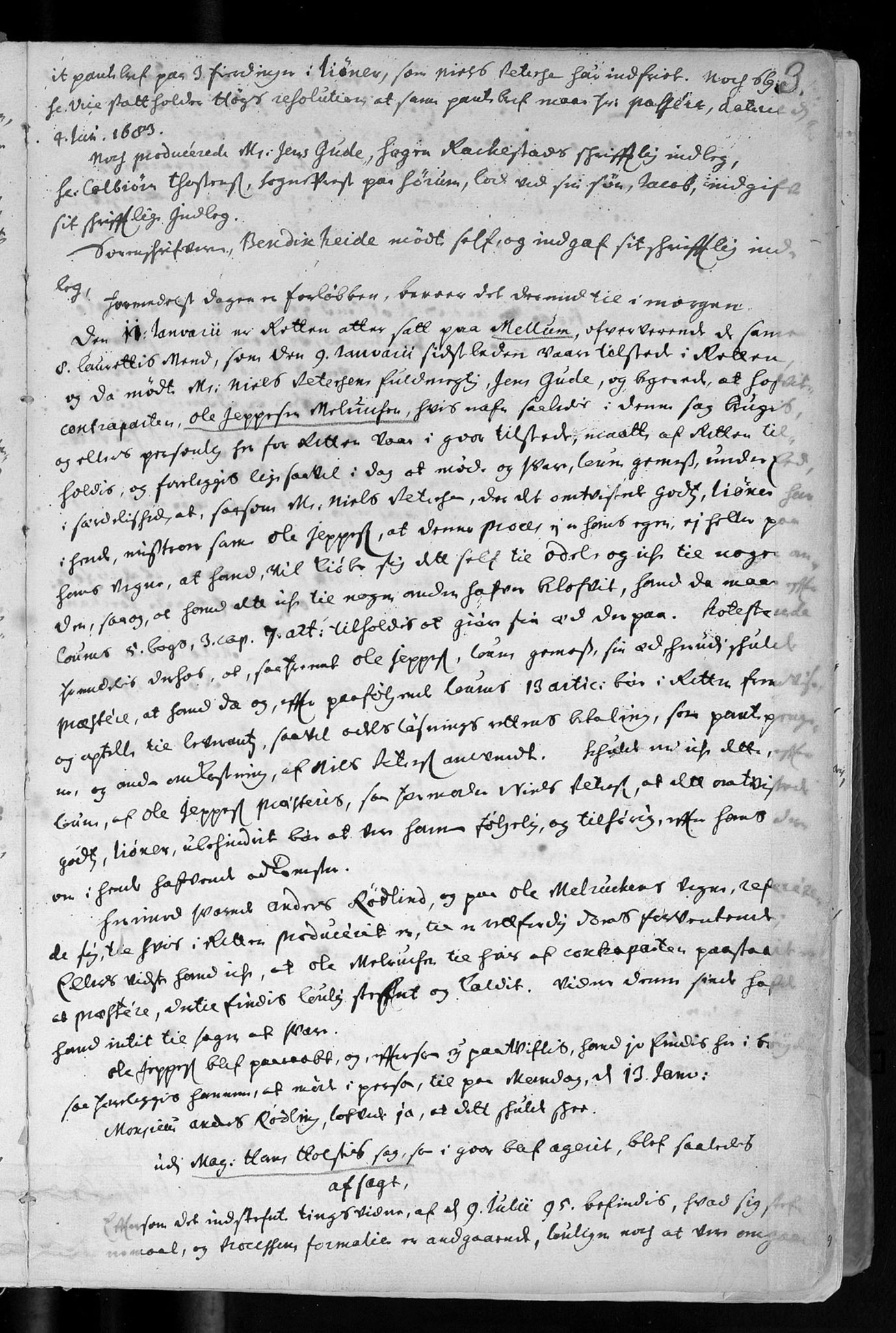 Oplandenes lagstol, AV/SAH-LAGSTOL-001/G/Gb/L0002: Tingbok, 1696-1712