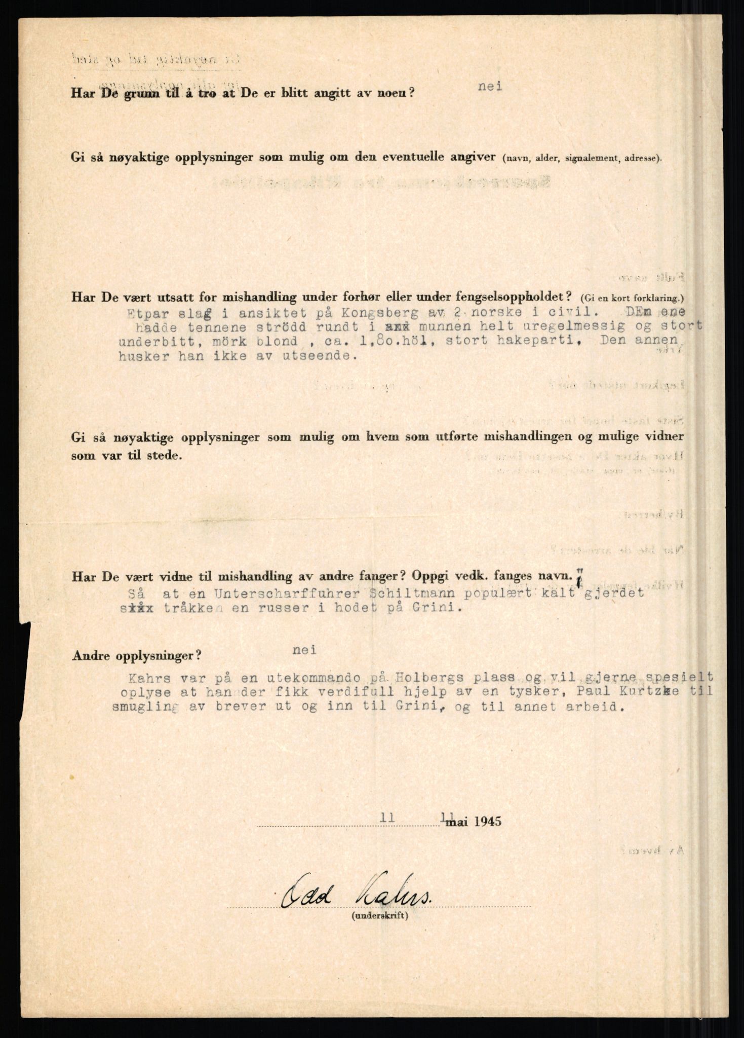 Rikspolitisjefen, AV/RA-S-1560/L/L0008: Jaffe, Bernhard - Karset, Helge Hafsahl, 1940-1945, s. 1204