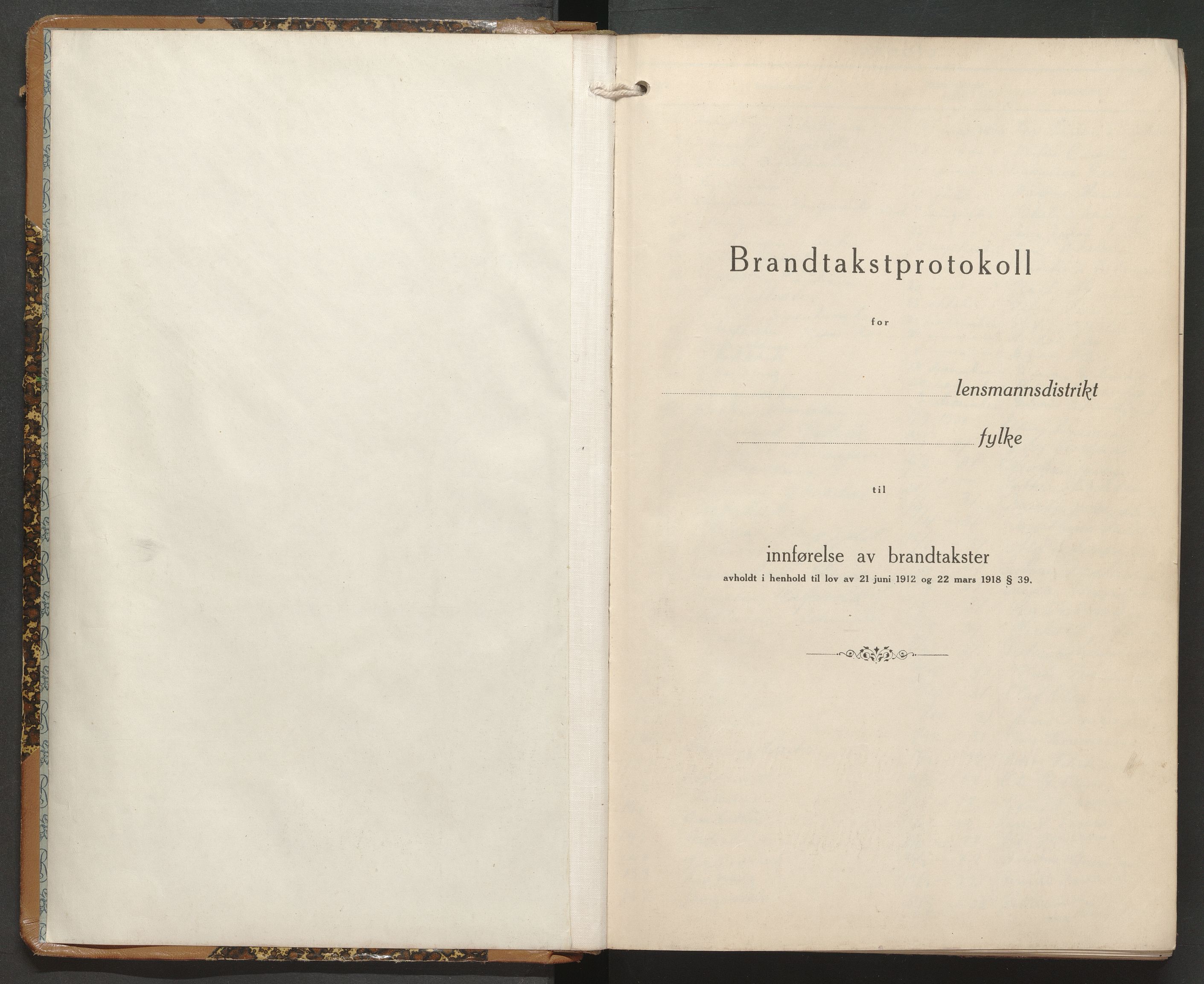 Norges Brannkasse Mo, AV/SAT-A-1728/E/Ea/L0014: Skjematakster, 1930-1937