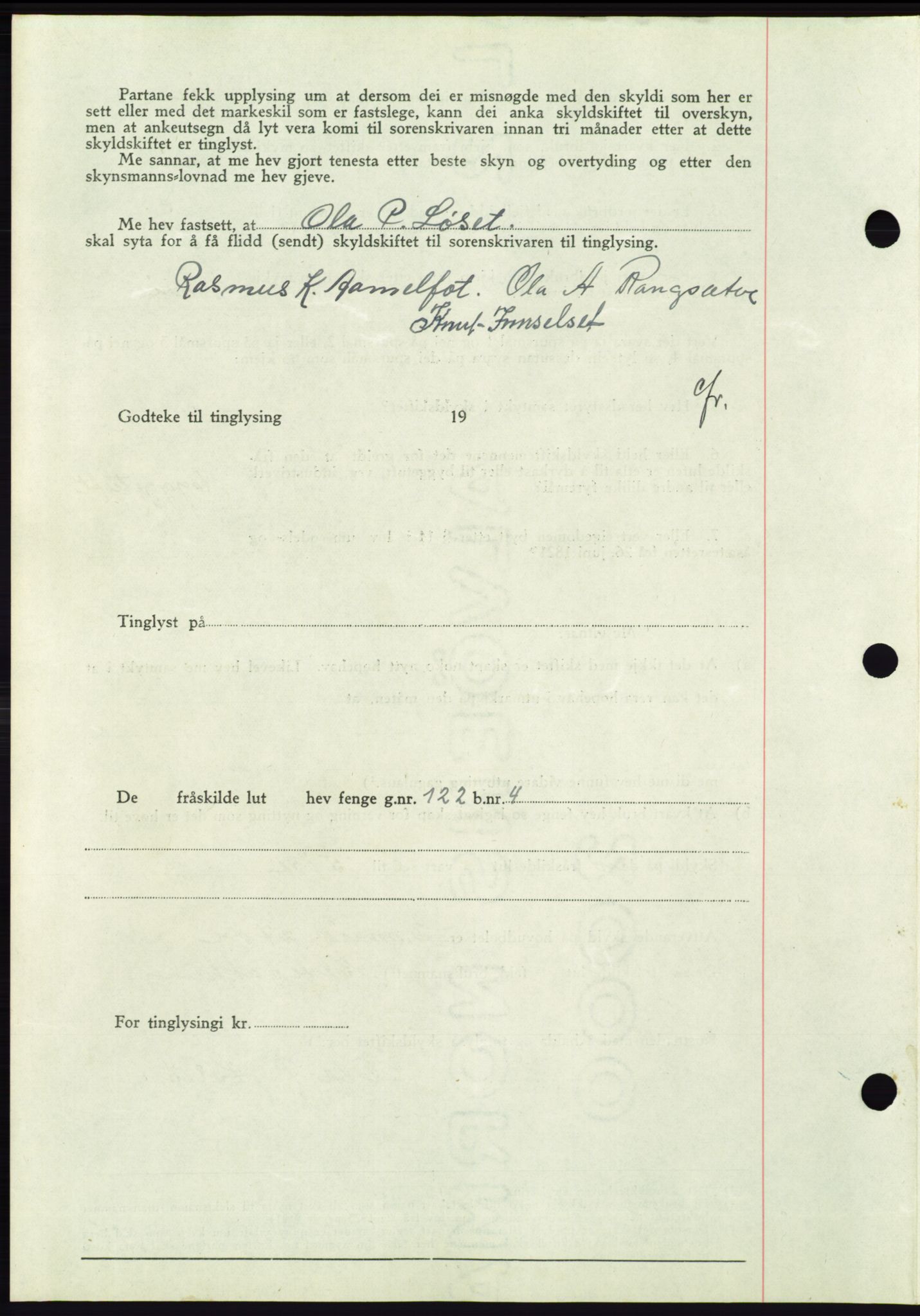 Søre Sunnmøre sorenskriveri, AV/SAT-A-4122/1/2/2C/L0062: Pantebok nr. 56, 1936-1937, Dagboknr: 1834/1936