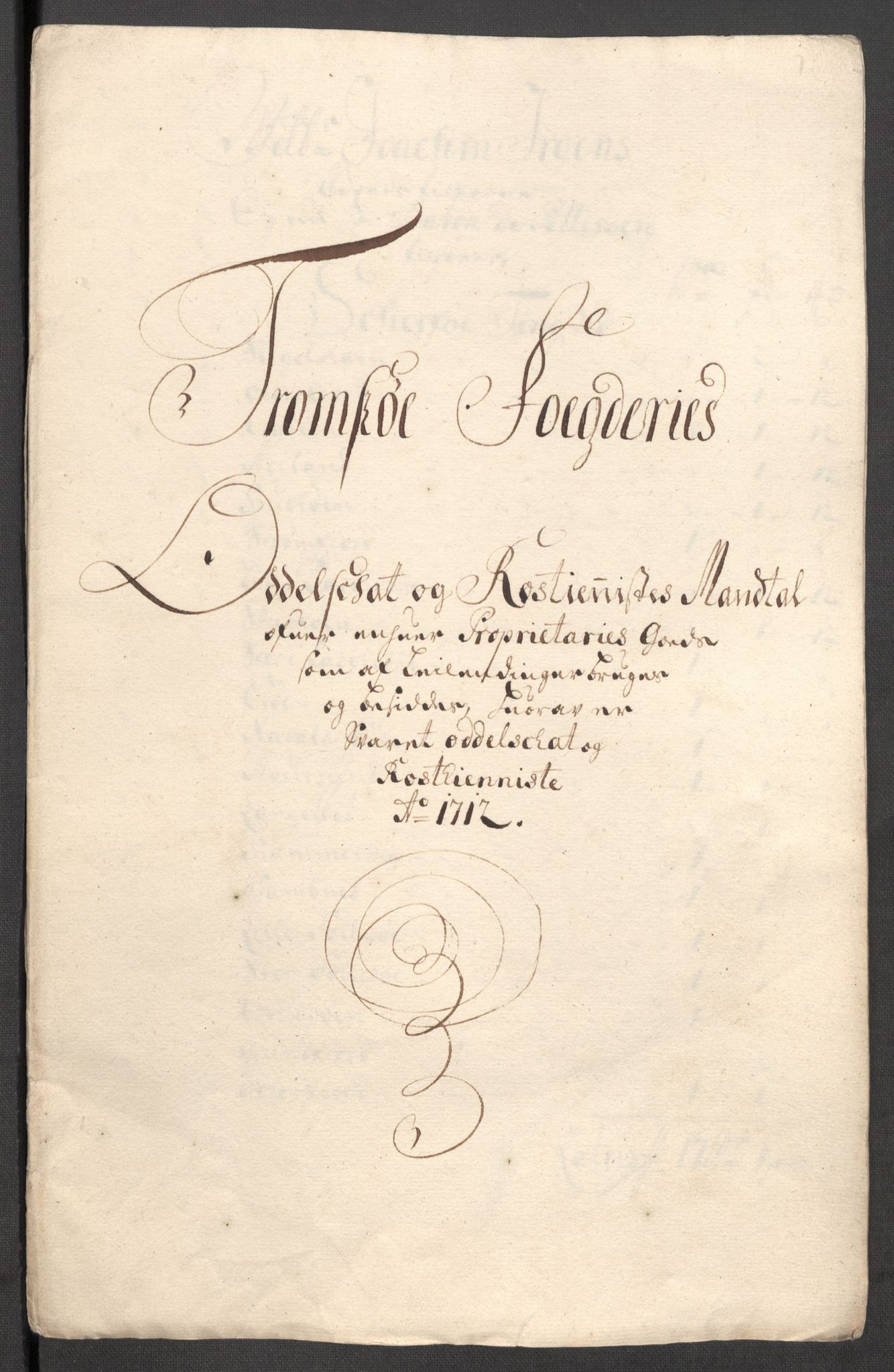 Rentekammeret inntil 1814, Reviderte regnskaper, Fogderegnskap, RA/EA-4092/R68/L4758: Fogderegnskap Senja og Troms, 1711-1712, s. 334