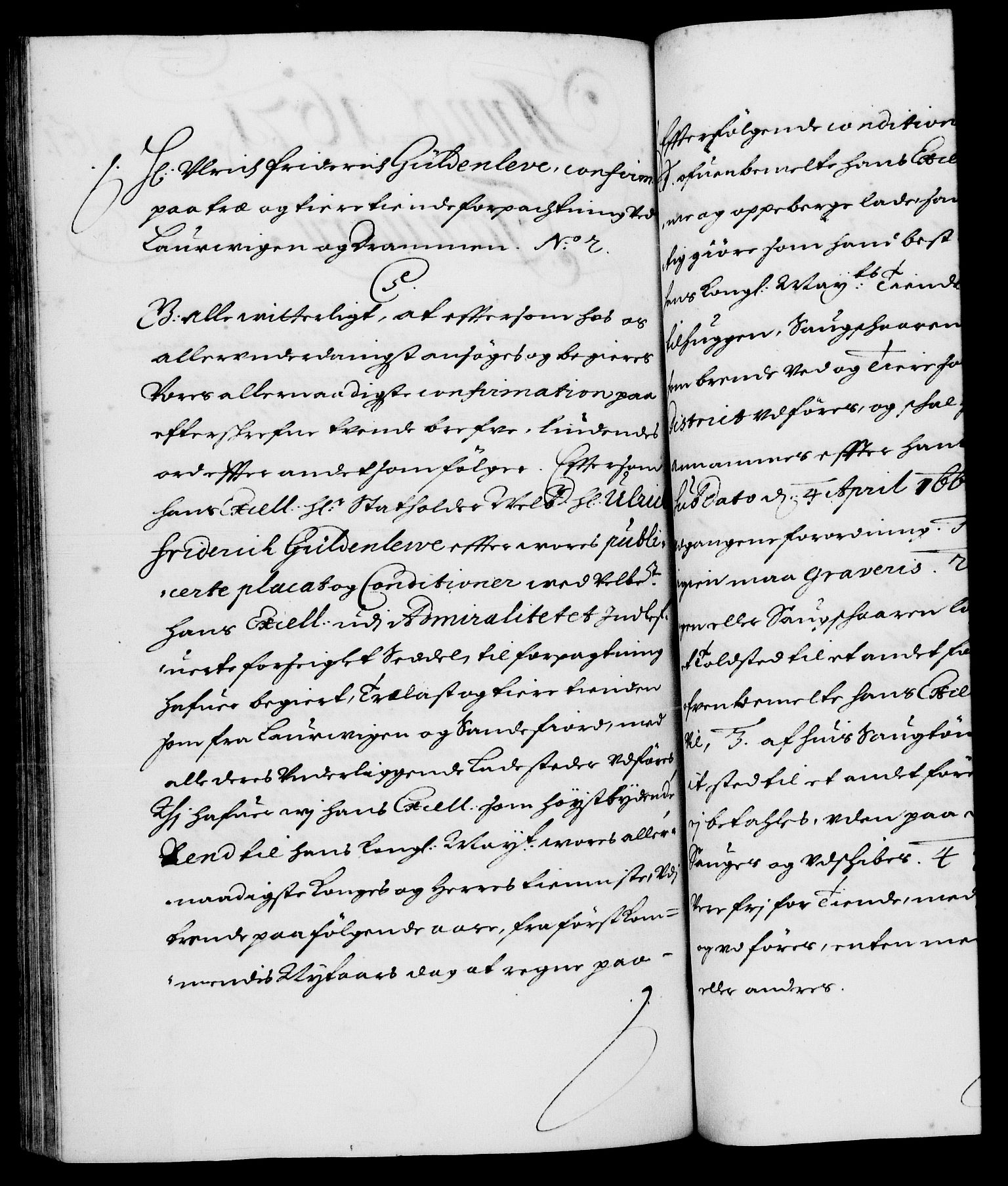 Danske Kanselli 1572-1799, RA/EA-3023/F/Fc/Fca/Fcaa/L0011: Norske registre (mikrofilm), 1670-1673, s. 361b