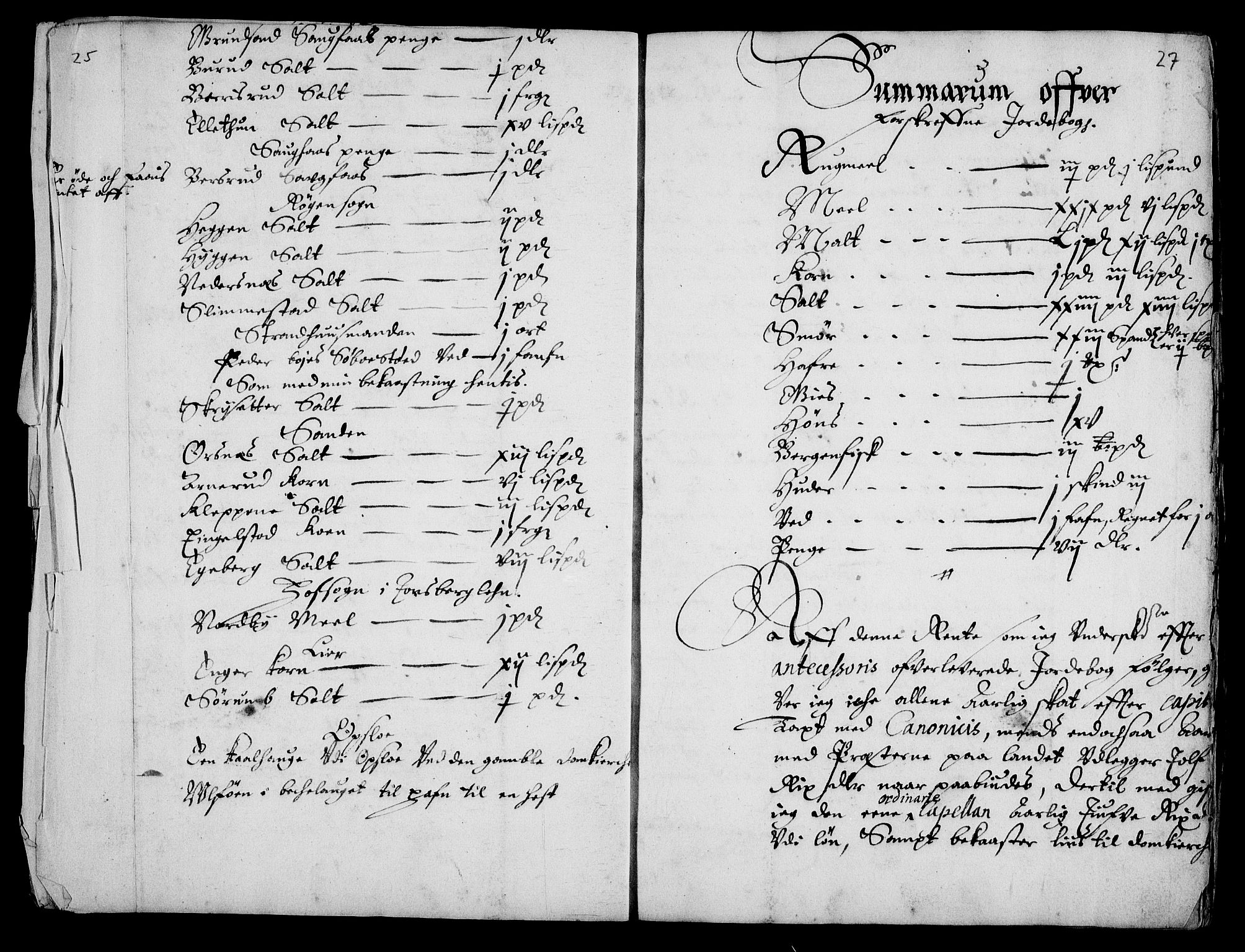 Rentekammeret inntil 1814, Realistisk ordnet avdeling, AV/RA-EA-4070/Fc/Fca/L0001/0002: [Ca I]  Akershus stift / Kristiania kapitels jordebok, 1652-1654, s. 26-27