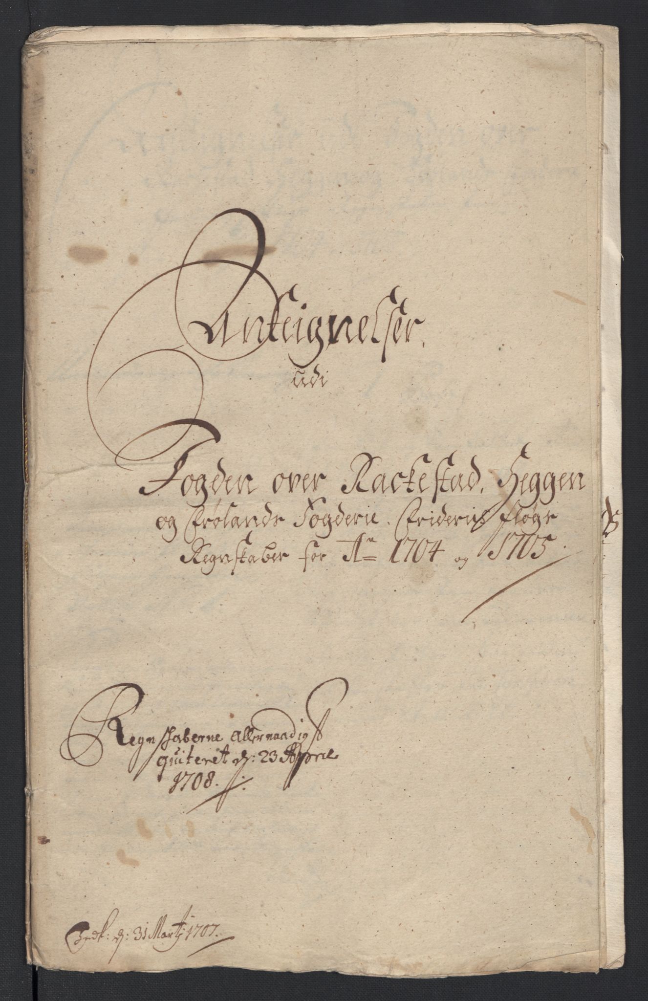 Rentekammeret inntil 1814, Reviderte regnskaper, Fogderegnskap, RA/EA-4092/R07/L0297: Fogderegnskap Rakkestad, Heggen og Frøland, 1705, s. 324