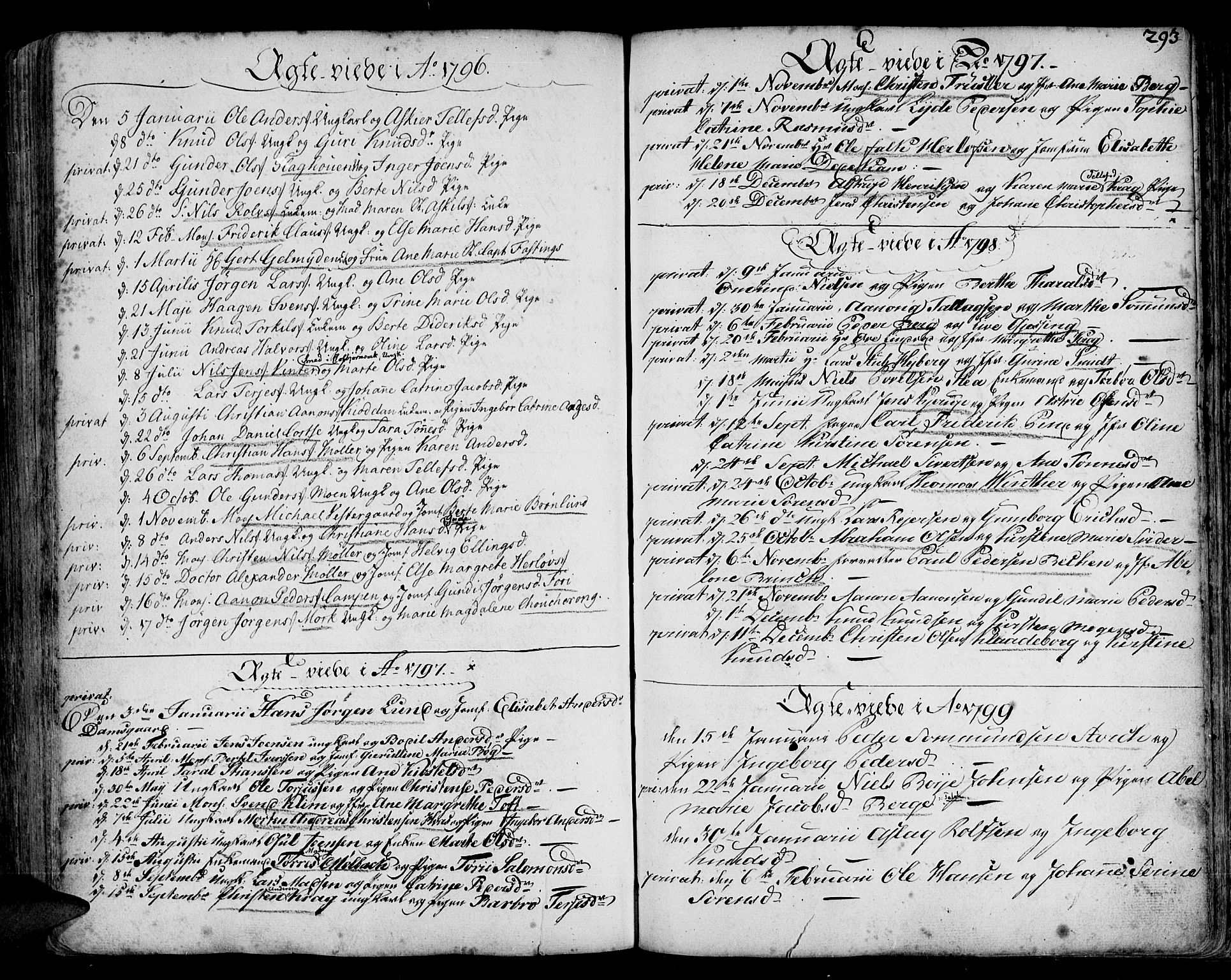 Arendal sokneprestkontor, Trefoldighet, AV/SAK-1111-0040/F/Fa/L0001: Ministerialbok nr. A 1, 1703-1815, s. 369