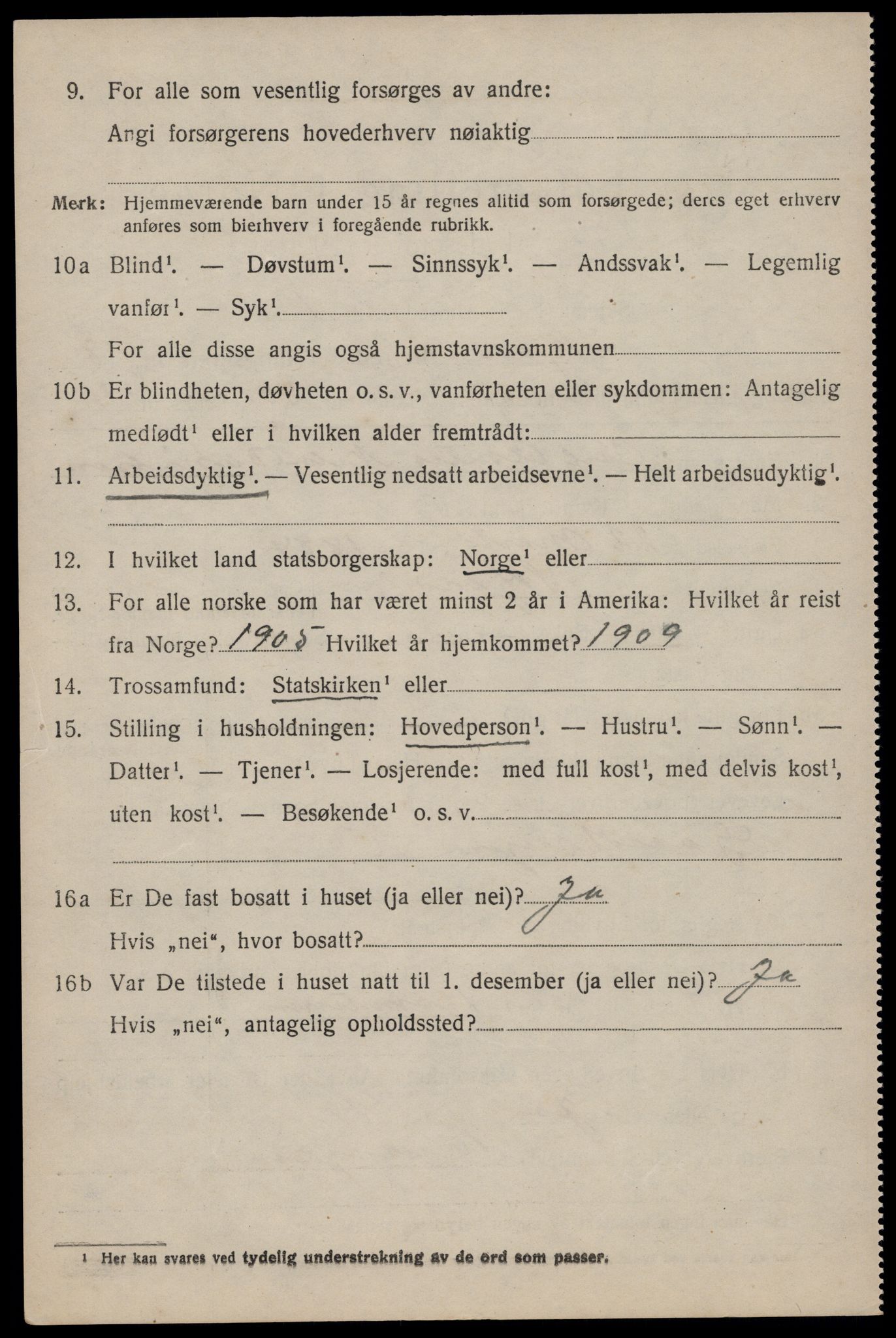 SAST, Folketelling 1920 for 1154 Skjold herred, 1920, s. 4327