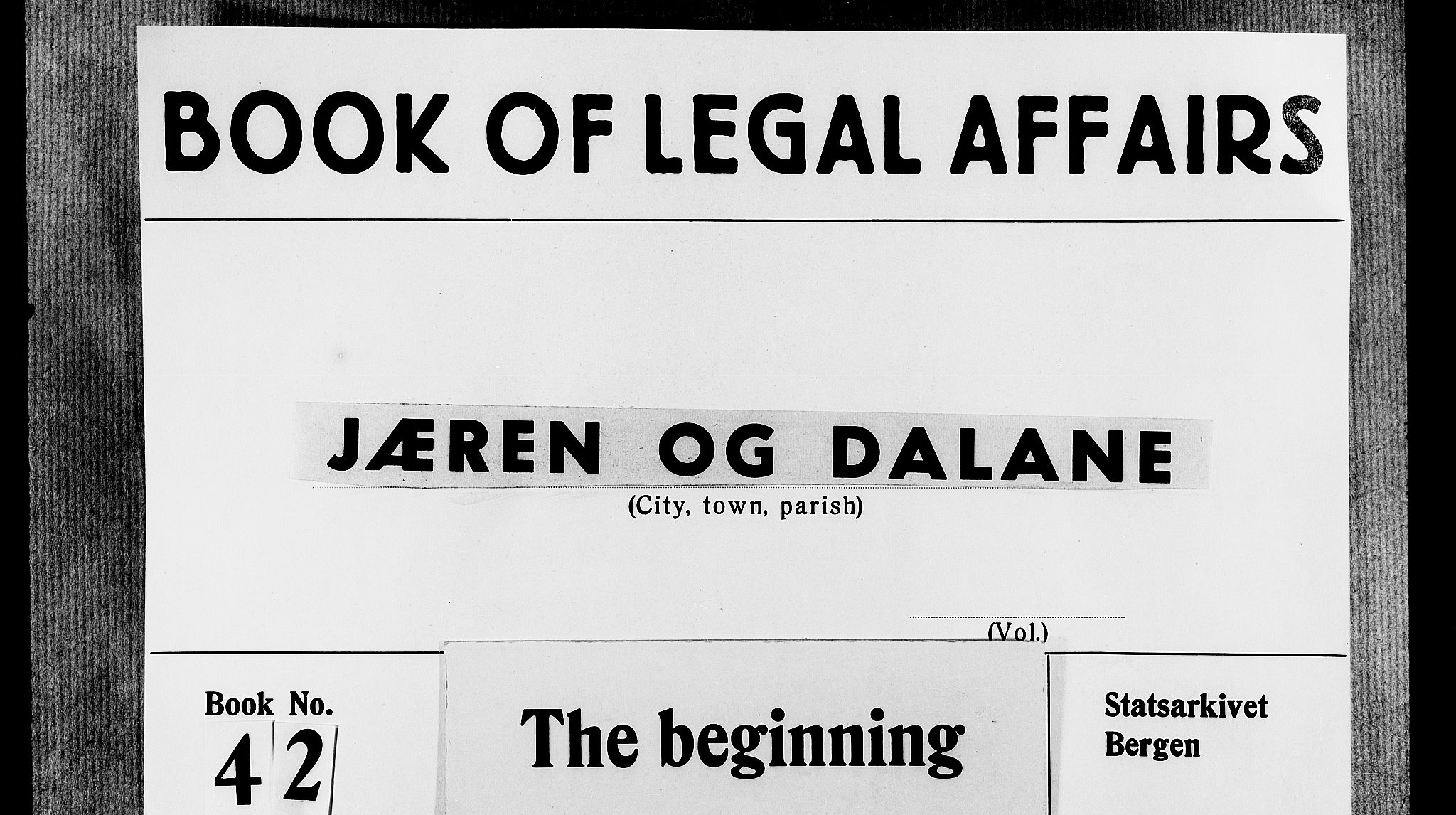 Jæren og Dalane sorenskriveri, AV/SAST-A-100306/3/30/30BA/L0042: TINGBOK, 1686