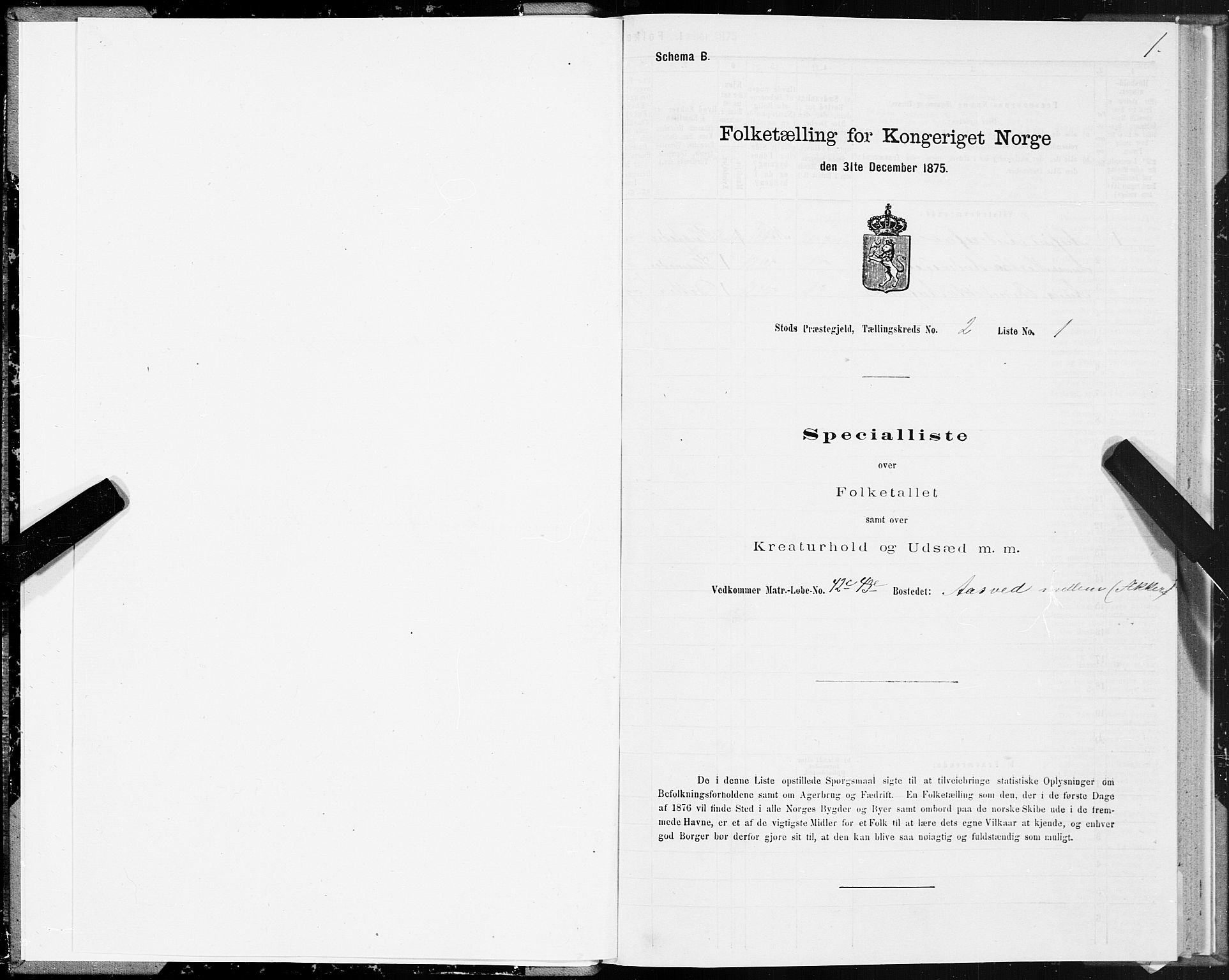 SAT, Folketelling 1875 for 1734P Stod prestegjeld, 1875, s. 2001