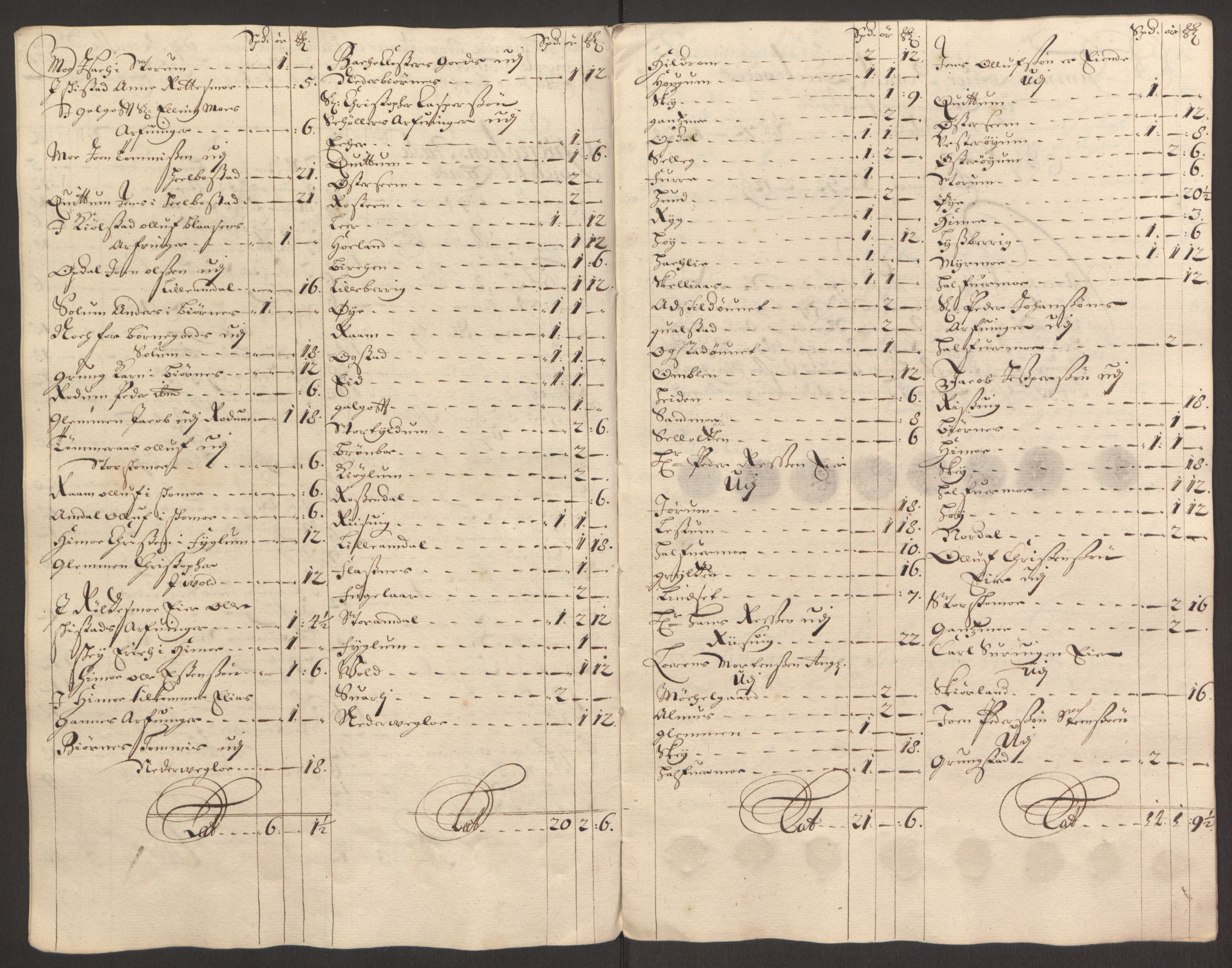 Rentekammeret inntil 1814, Reviderte regnskaper, Fogderegnskap, RA/EA-4092/R64/L4424: Fogderegnskap Namdal, 1692-1695, s. 471