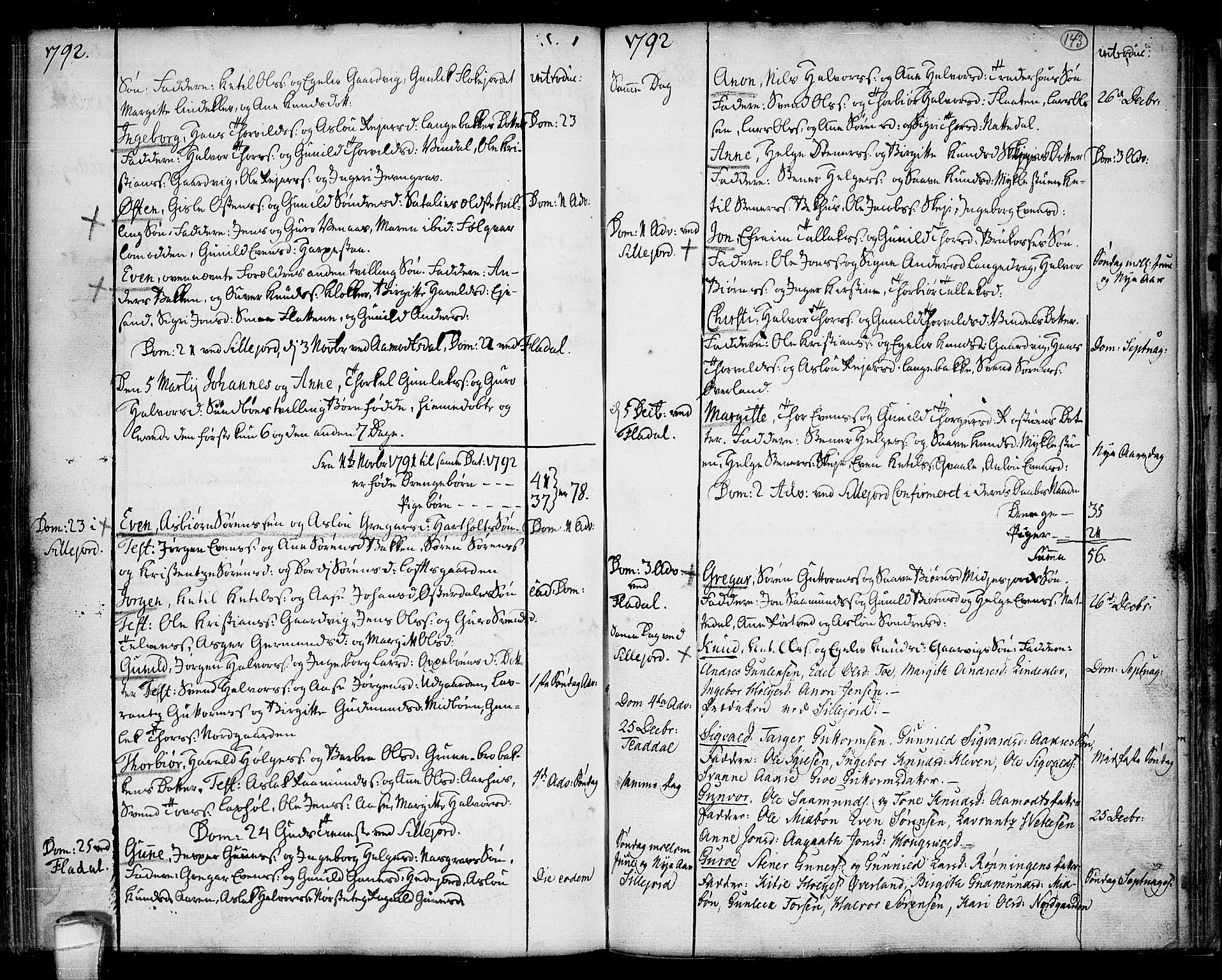 Seljord kirkebøker, AV/SAKO-A-20/F/Fa/L0007: Ministerialbok nr. I 7, 1755-1800, s. 143