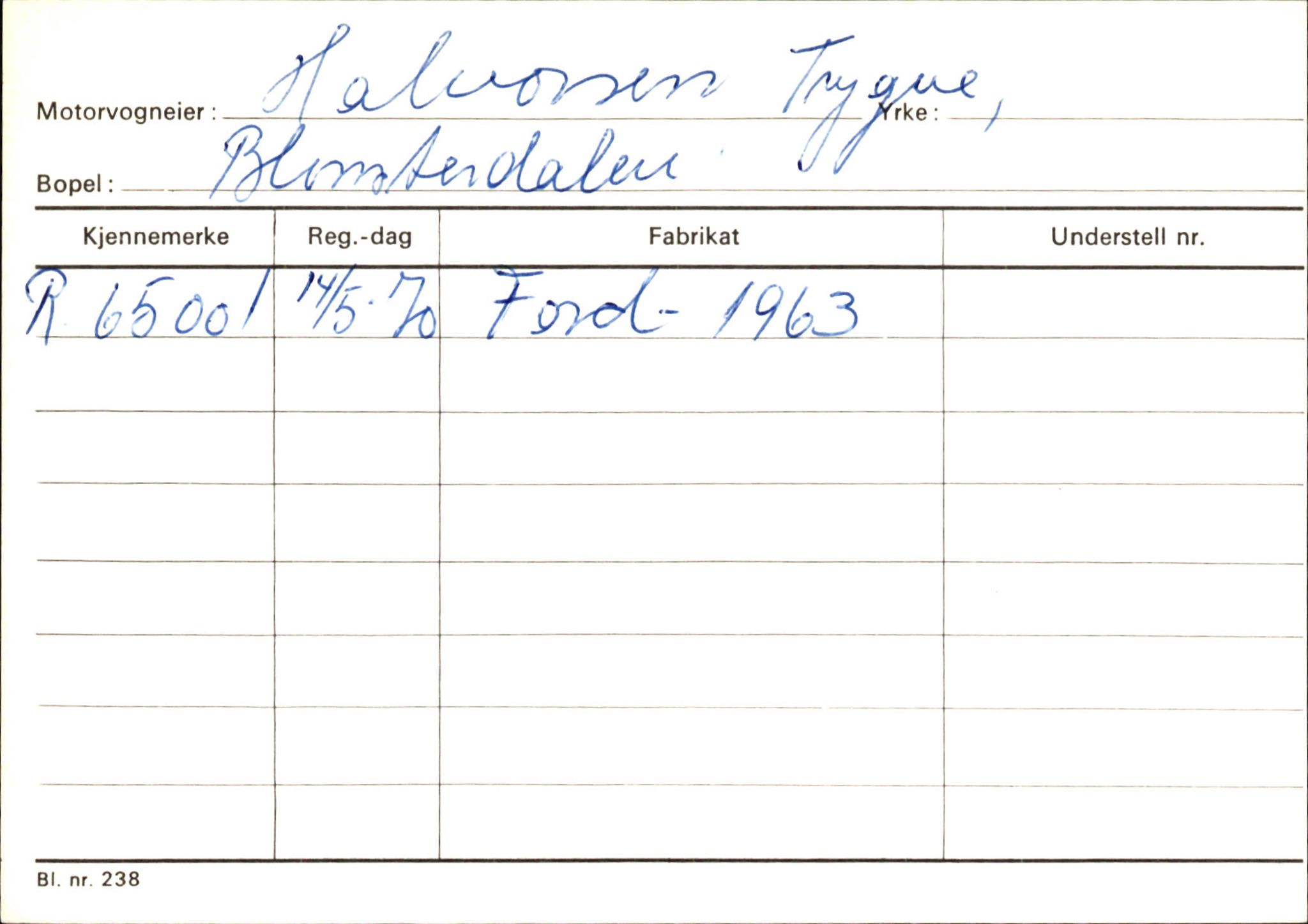 Statens vegvesen, Hordaland vegkontor, SAB/A-5201/2/Ha/L0018: R-eierkort H, 1920-1971, s. 435