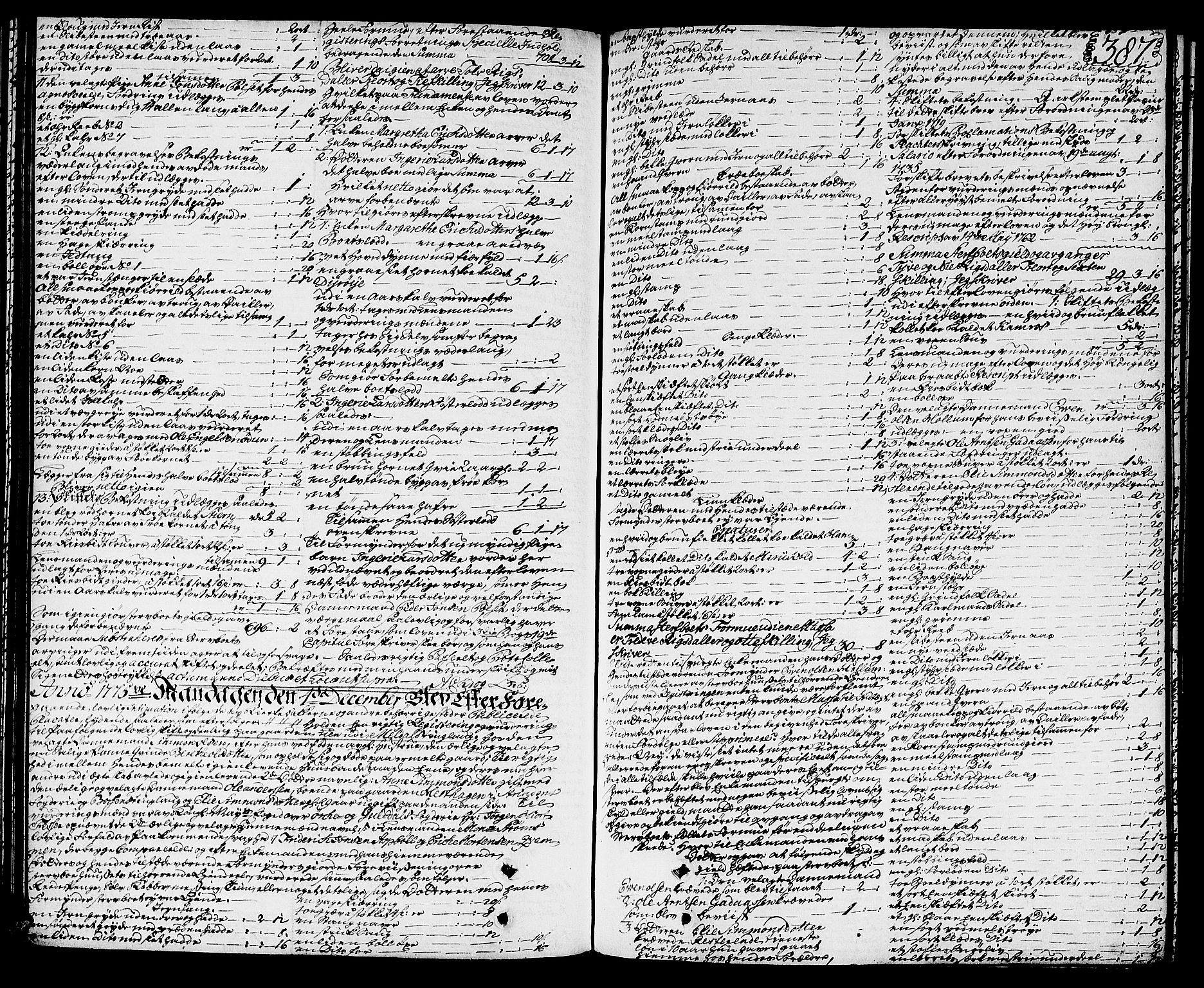 Orkdal sorenskriveri, SAT/A-4169/1/3/3Aa/L0007: Skifteprotokoller, 1767-1782, s. 386b-387a