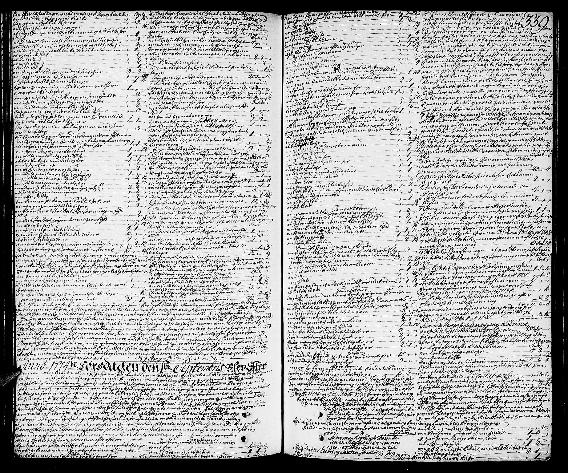 Orkdal sorenskriveri, SAT/A-4169/1/3/3Aa/L0007: Skifteprotokoller, 1767-1782, s. 338b-339a