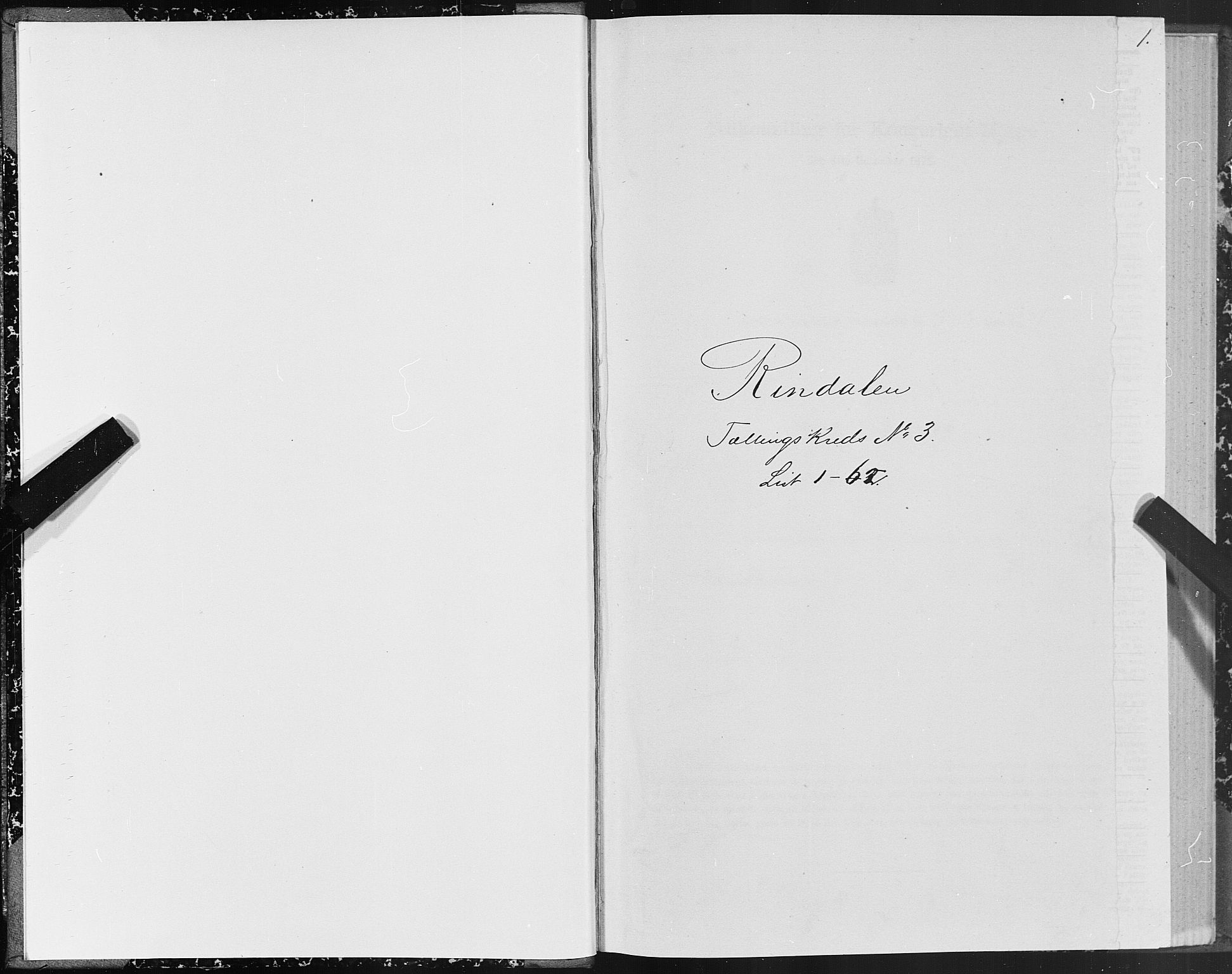 SAT, Folketelling 1875 for 1567P Rindal prestegjeld, 1875