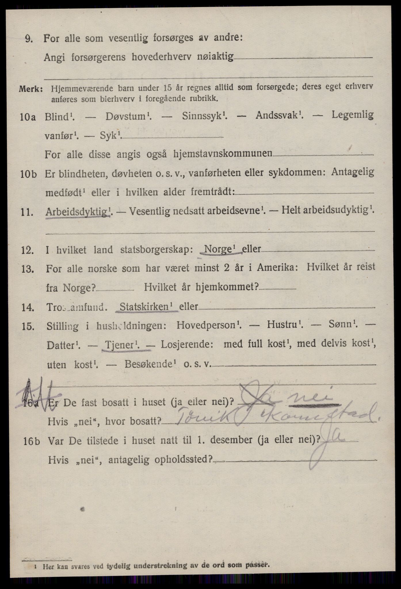 SAT, Folketelling 1920 for 1550 Hustad herred, 1920, s. 1476