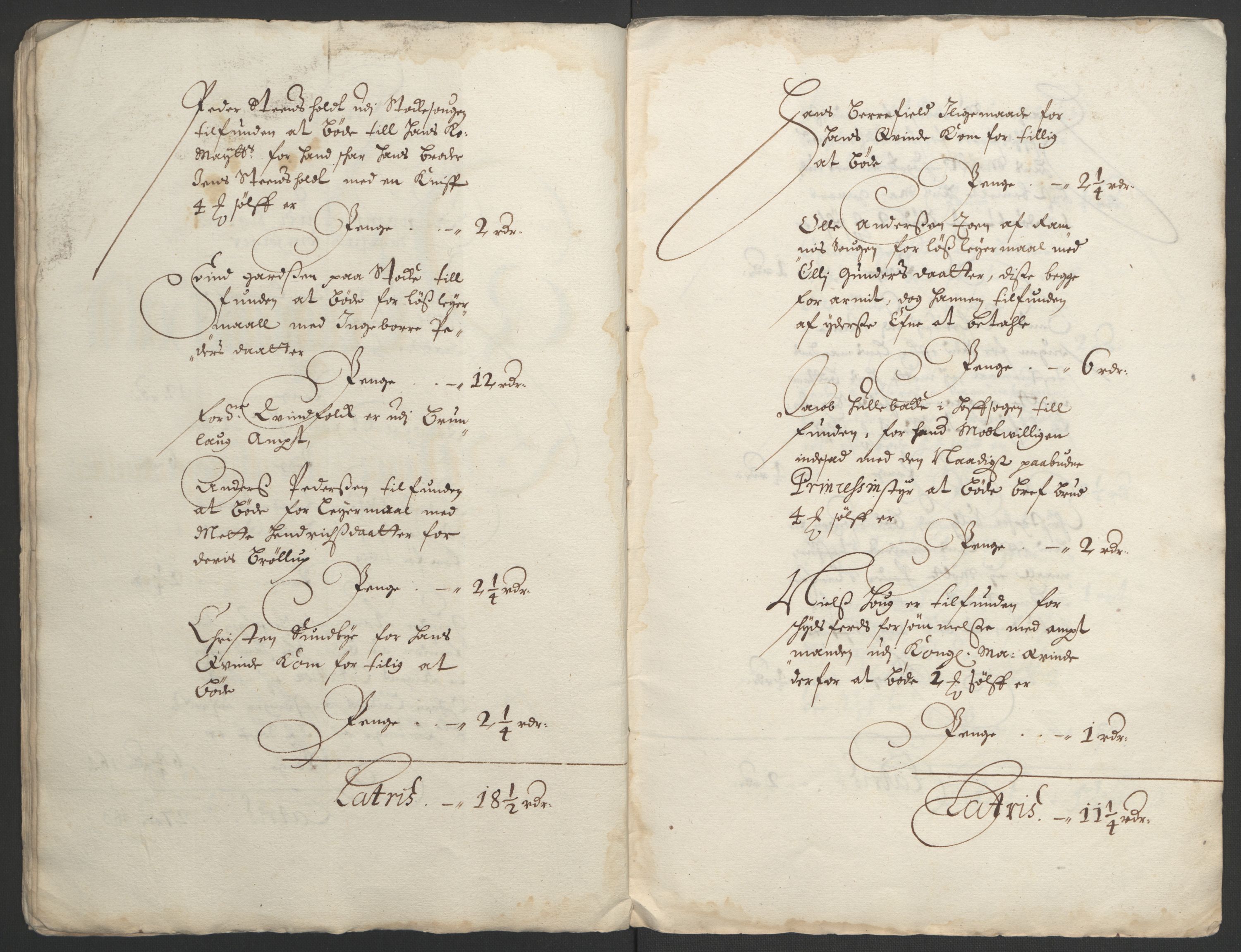 Rentekammeret inntil 1814, Reviderte regnskaper, Fogderegnskap, RA/EA-4092/R32/L1842: Fogderegnskap Jarlsberg grevskap, 1664-1673, s. 245