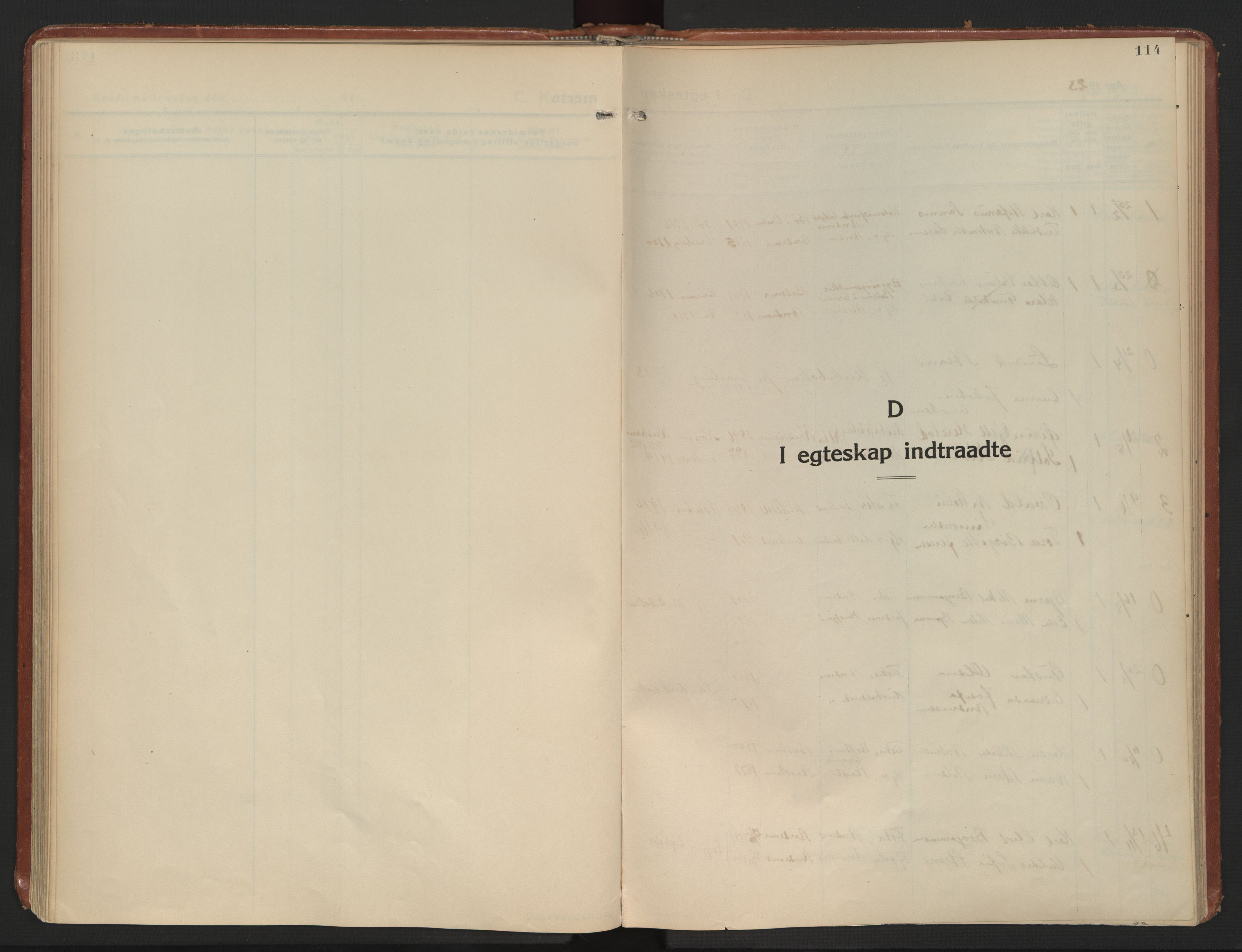 Ministerialprotokoller, klokkerbøker og fødselsregistre - Nordland, SAT/A-1459/899/L1441: Ministerialbok nr. 899A09, 1923-1939, s. 114