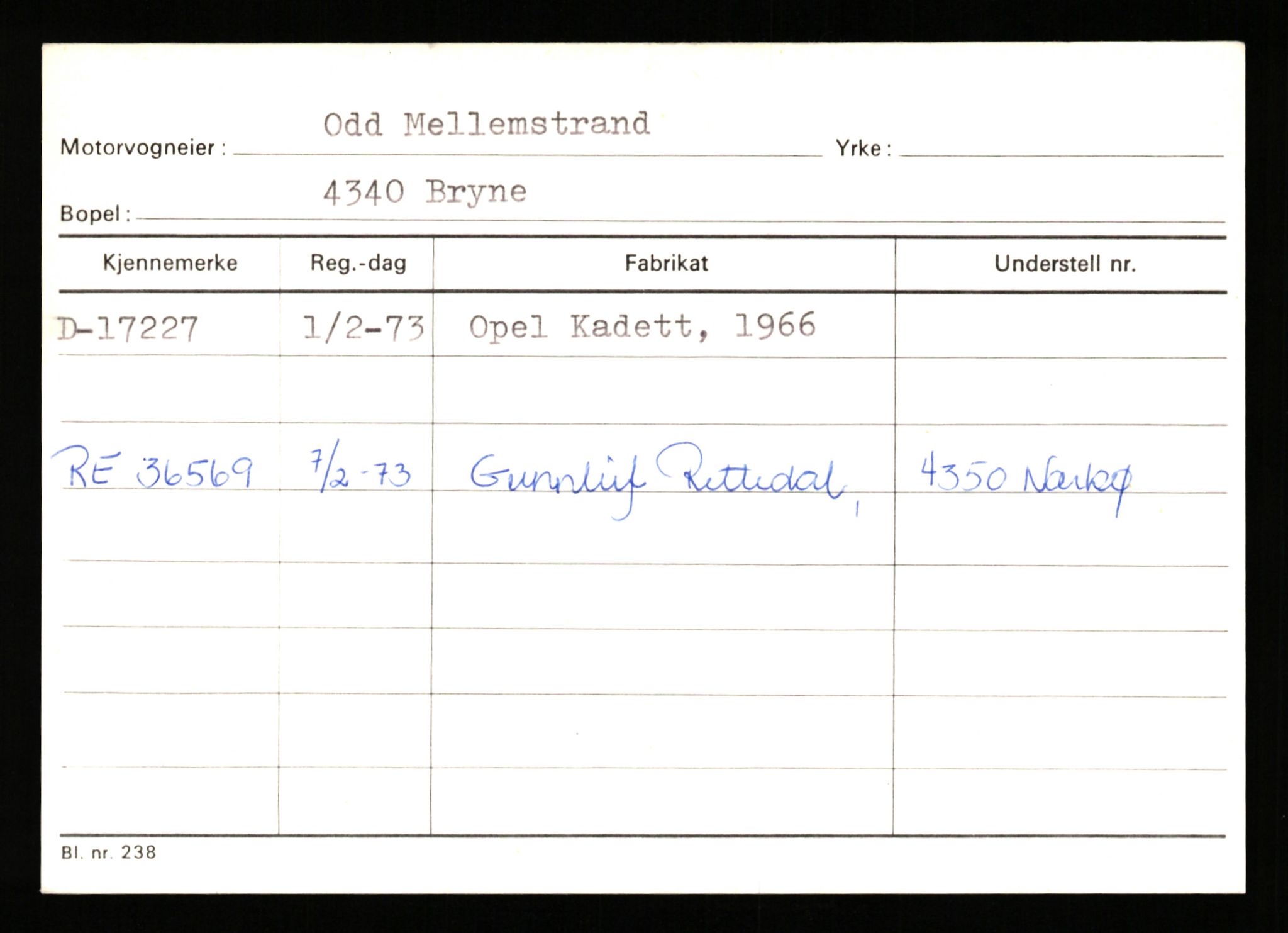 Stavanger trafikkstasjon, AV/SAST-A-101942/0/G/L0004: Registreringsnummer: 15497 - 22957, 1930-1971, s. 903