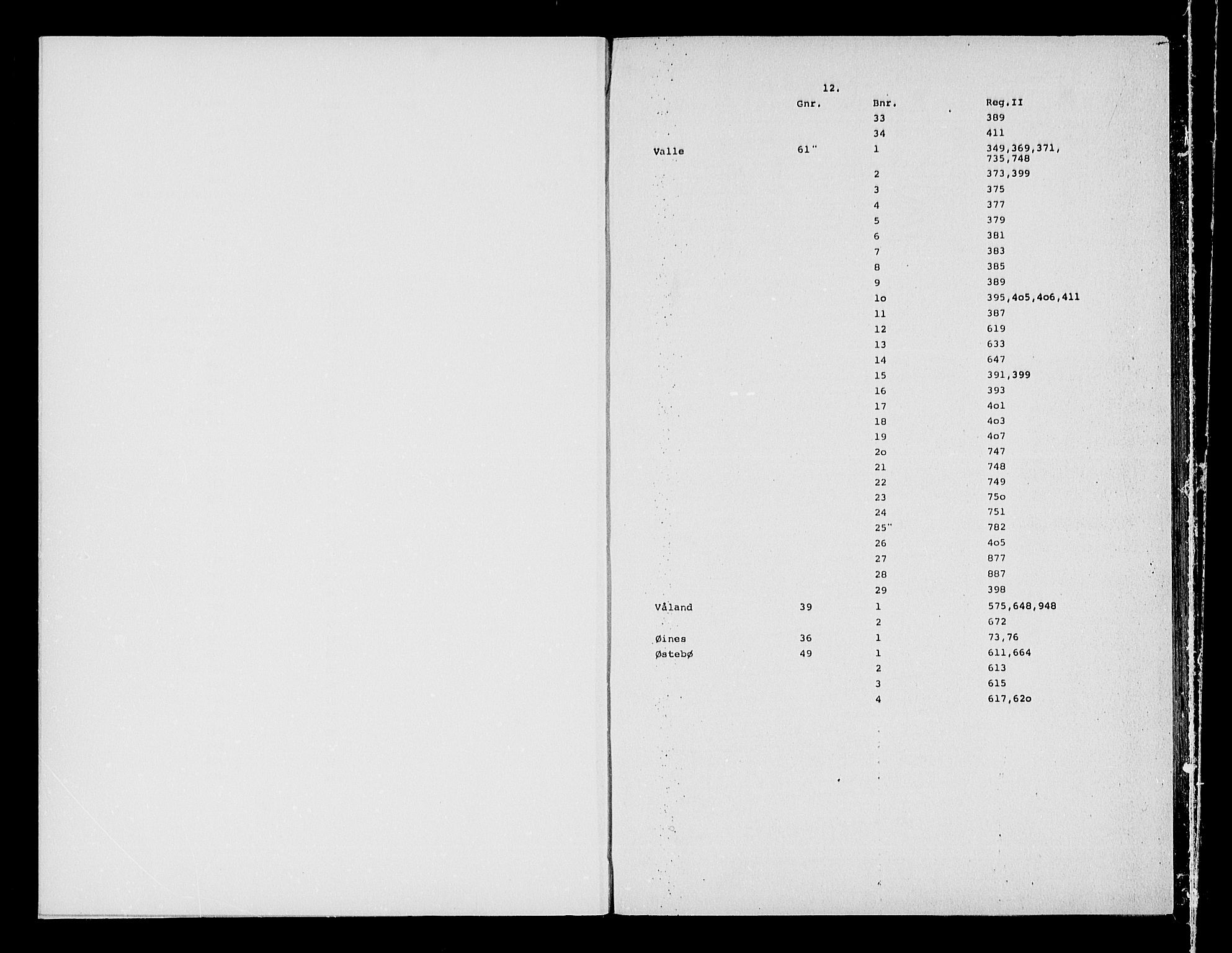 Holt sorenskriveri, SAK/1221-0002/G/Ga/L0011b: Panteregister nr. 11b, 1812-1960