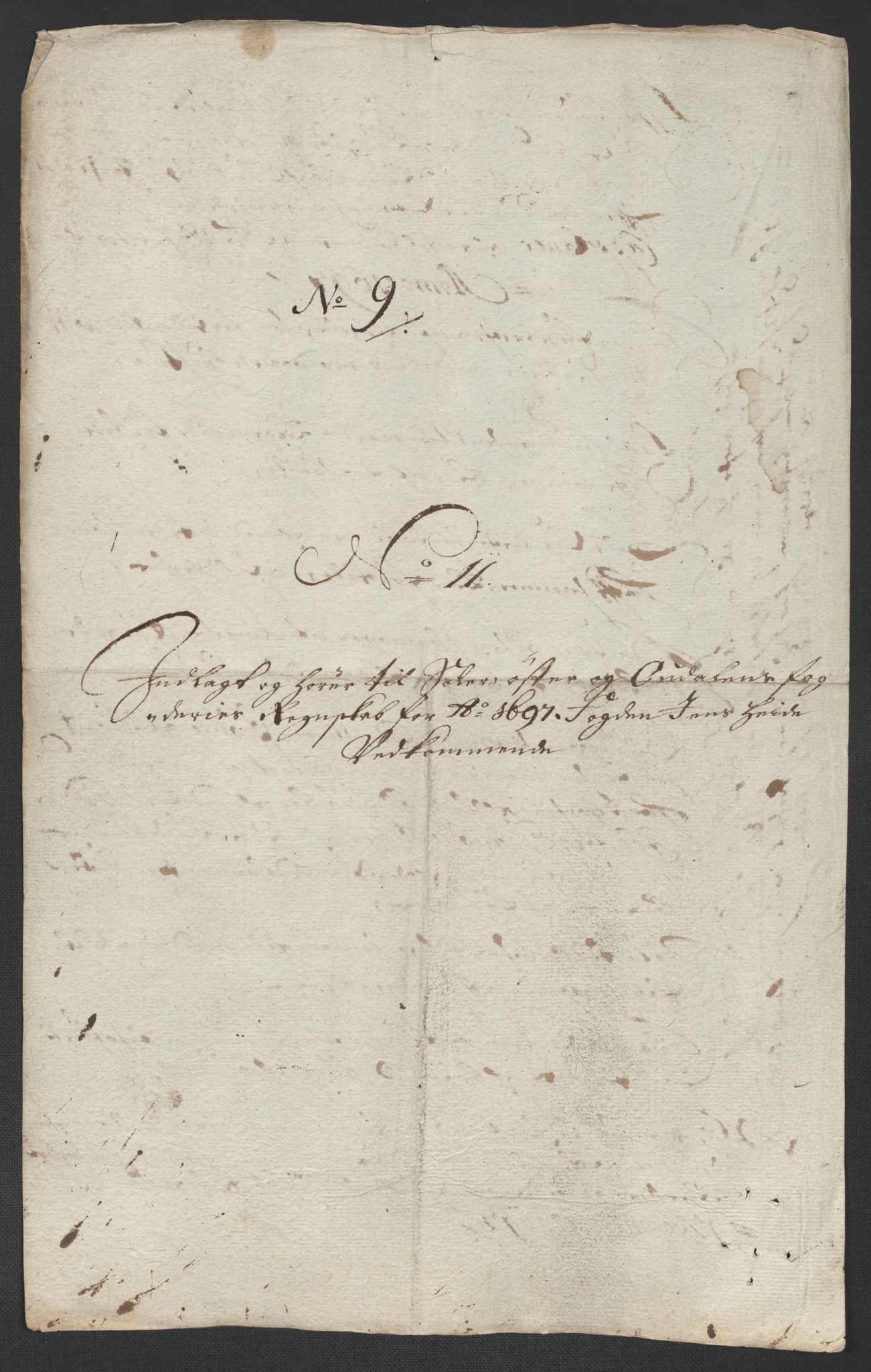 Rentekammeret inntil 1814, Reviderte regnskaper, Fogderegnskap, RA/EA-4092/R13/L0835: Fogderegnskap Solør, Odal og Østerdal, 1697, s. 178