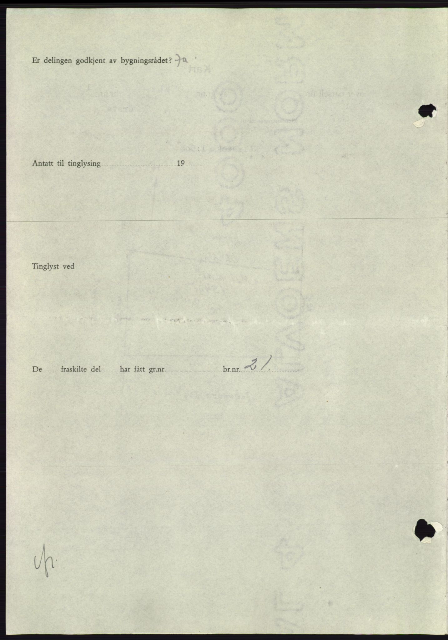 Søre Sunnmøre sorenskriveri, AV/SAT-A-4122/1/2/2C/L0104: Pantebok nr. 30A, 1956-1956, Dagboknr: 2212/1956