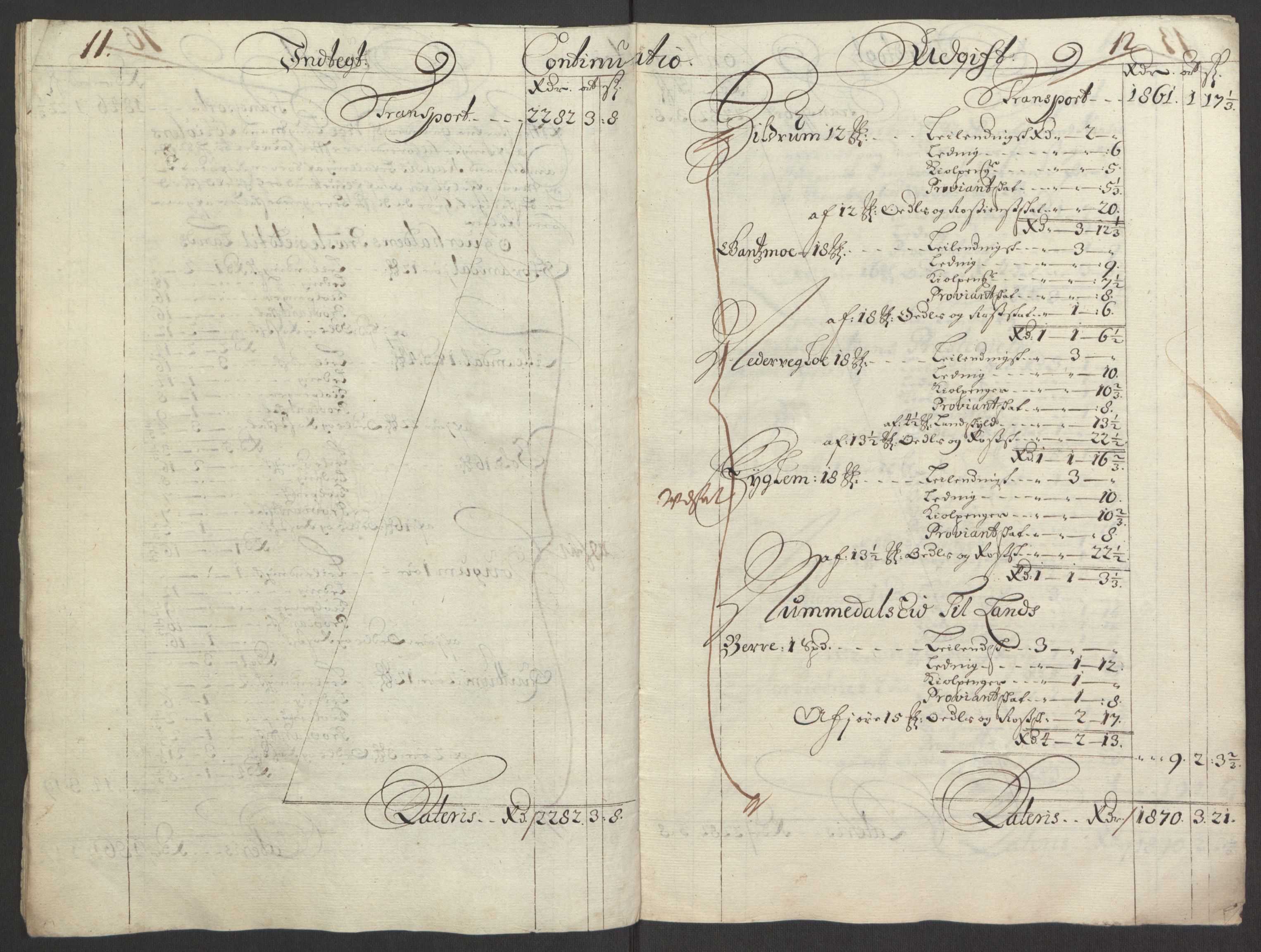 Rentekammeret inntil 1814, Reviderte regnskaper, Fogderegnskap, AV/RA-EA-4092/R64/L4424: Fogderegnskap Namdal, 1692-1695, s. 235