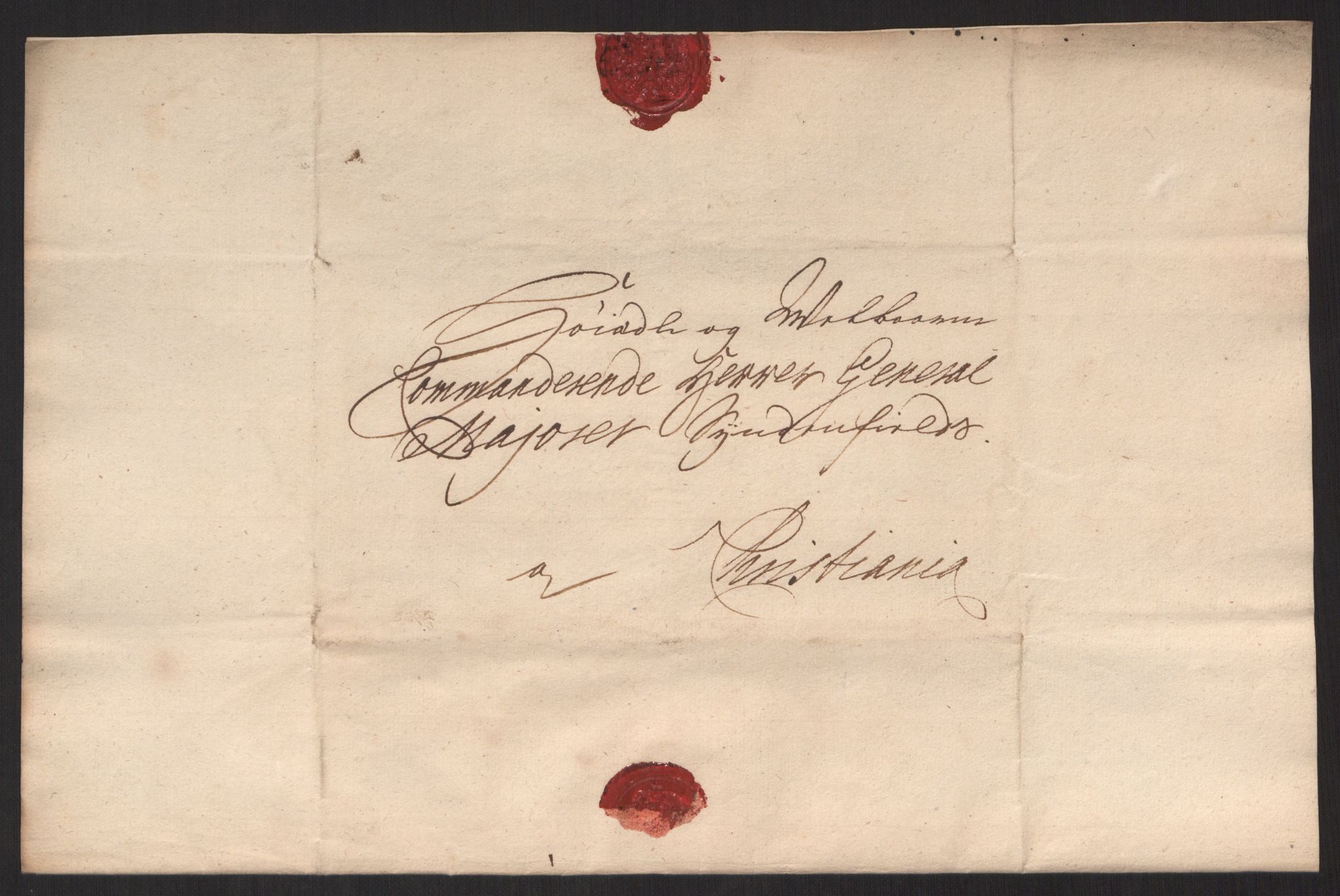 Kommanderende general (KG I) med Det norske krigsdirektorium, AV/RA-EA-5419/D/L0060: Stattholderens, stiftamtmenns og amtmenns brev, 1720-1730, s. 345