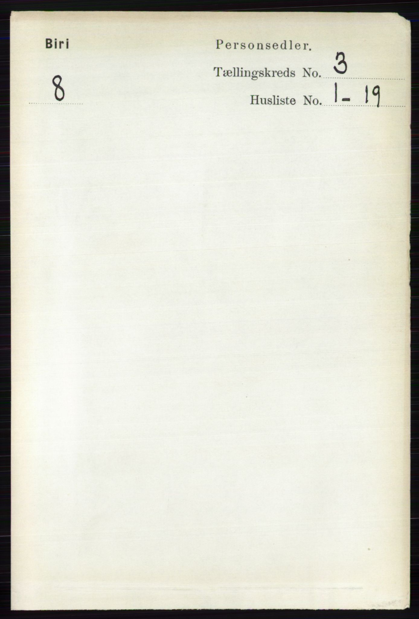 RA, Folketelling 1891 for 0525 Biri herred, 1891, s. 902