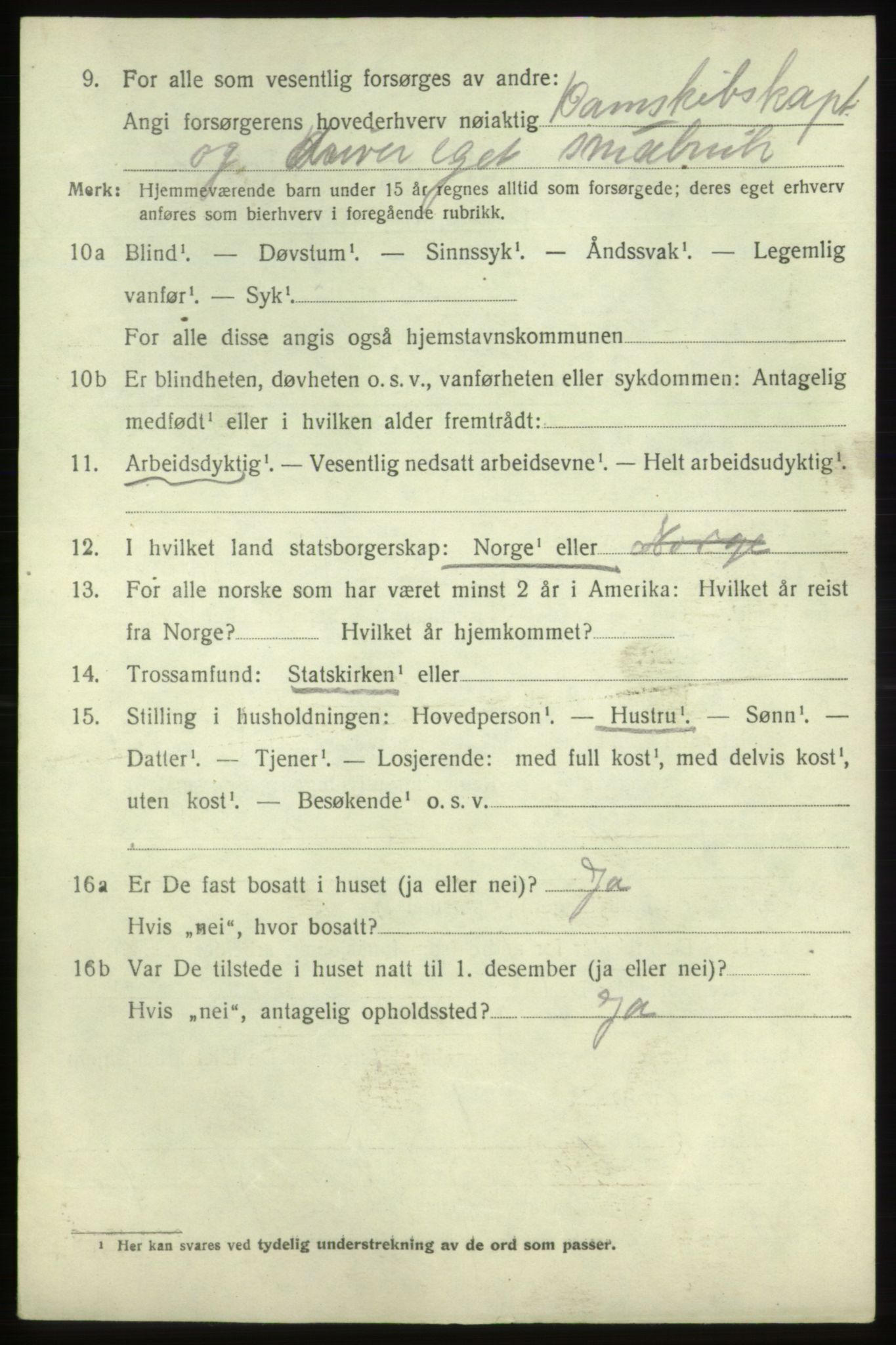 SAB, Folketelling 1920 for 1213 Fjelberg herred, 1920, s. 1132