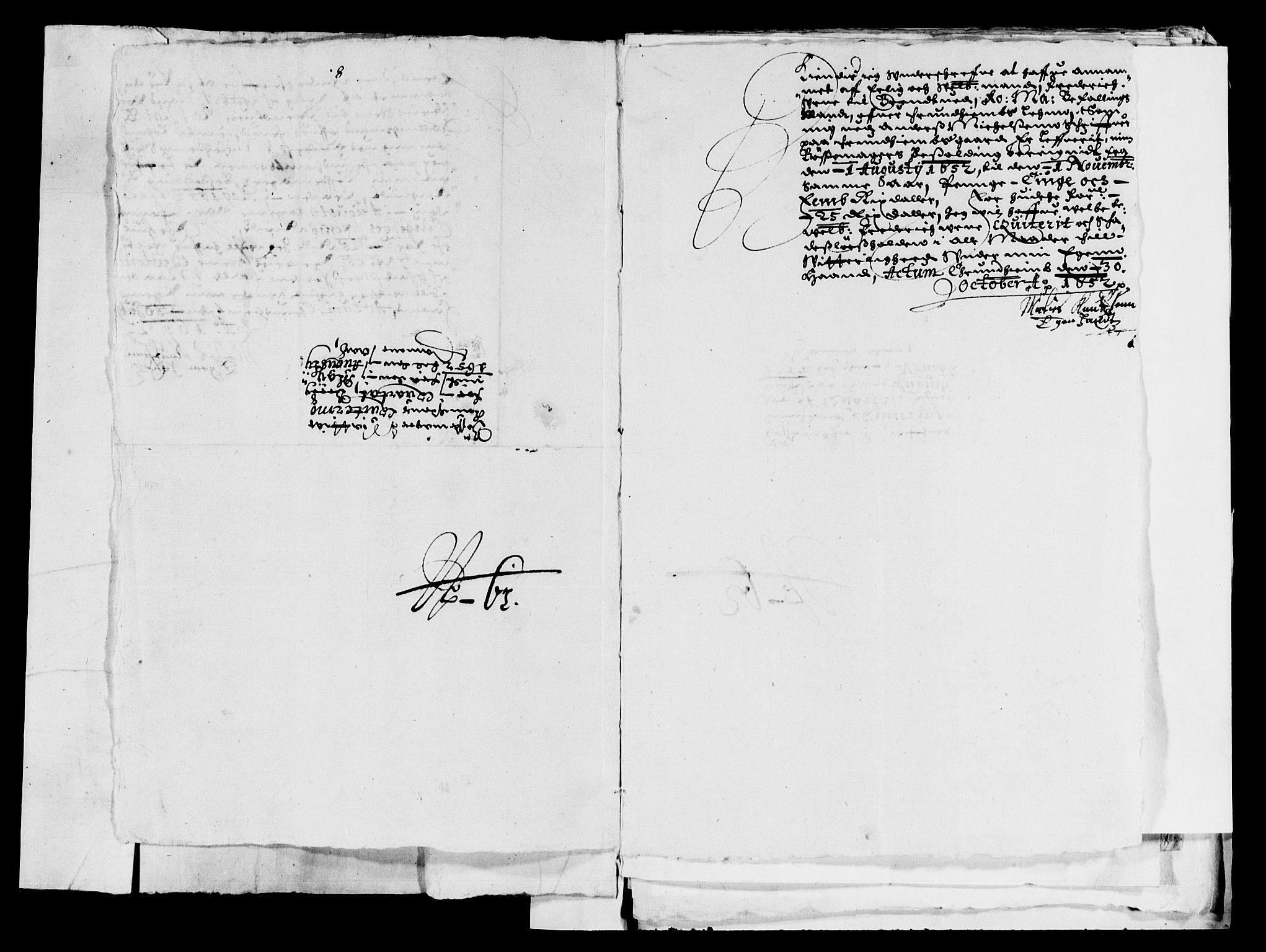 Rentekammeret inntil 1814, Reviderte regnskaper, Lensregnskaper, AV/RA-EA-5023/R/Rb/Rbw/L0110: Trondheim len, 1652-1653