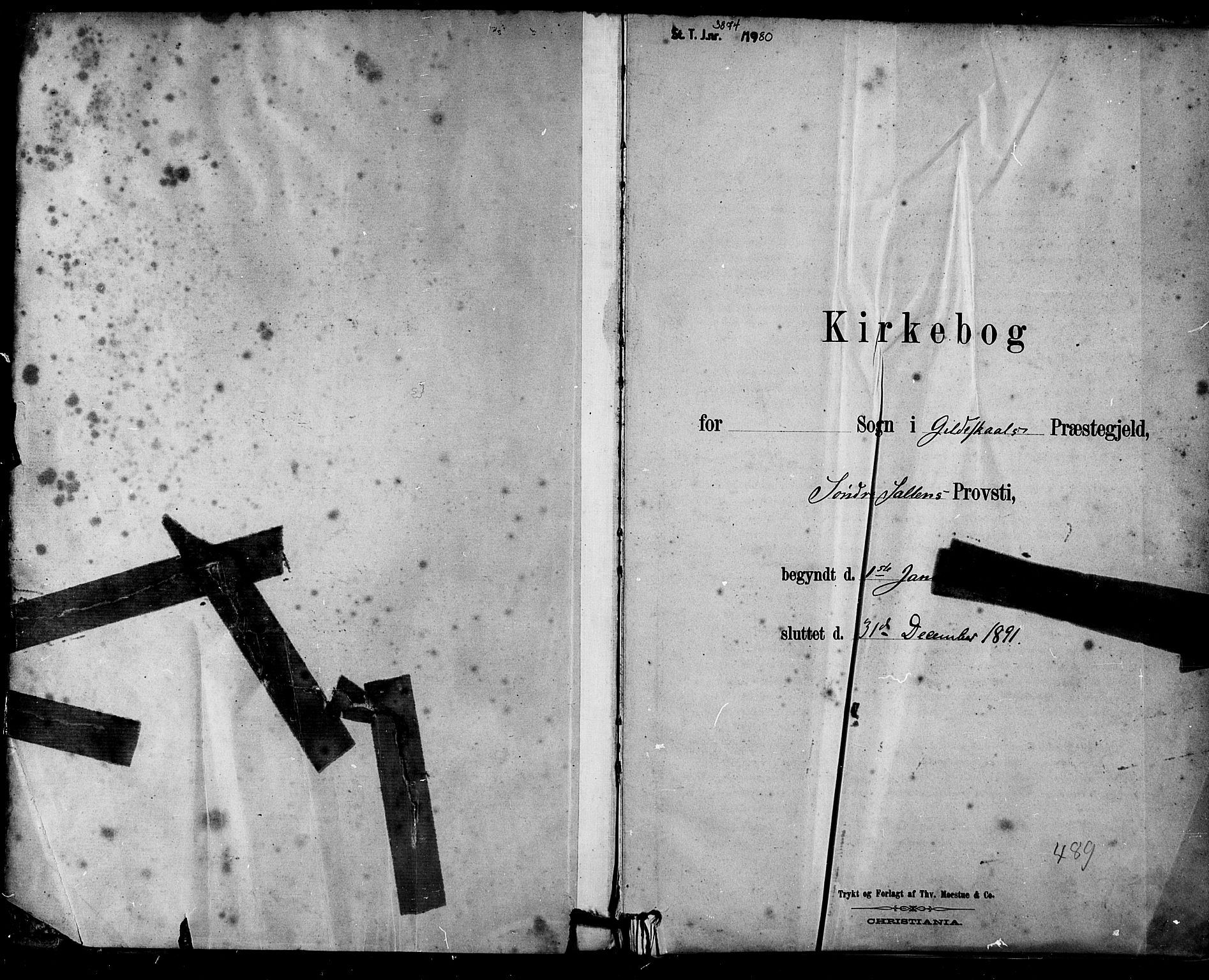 Ministerialprotokoller, klokkerbøker og fødselsregistre - Nordland, SAT/A-1459/805/L0099: Ministerialbok nr. 805A06, 1880-1891