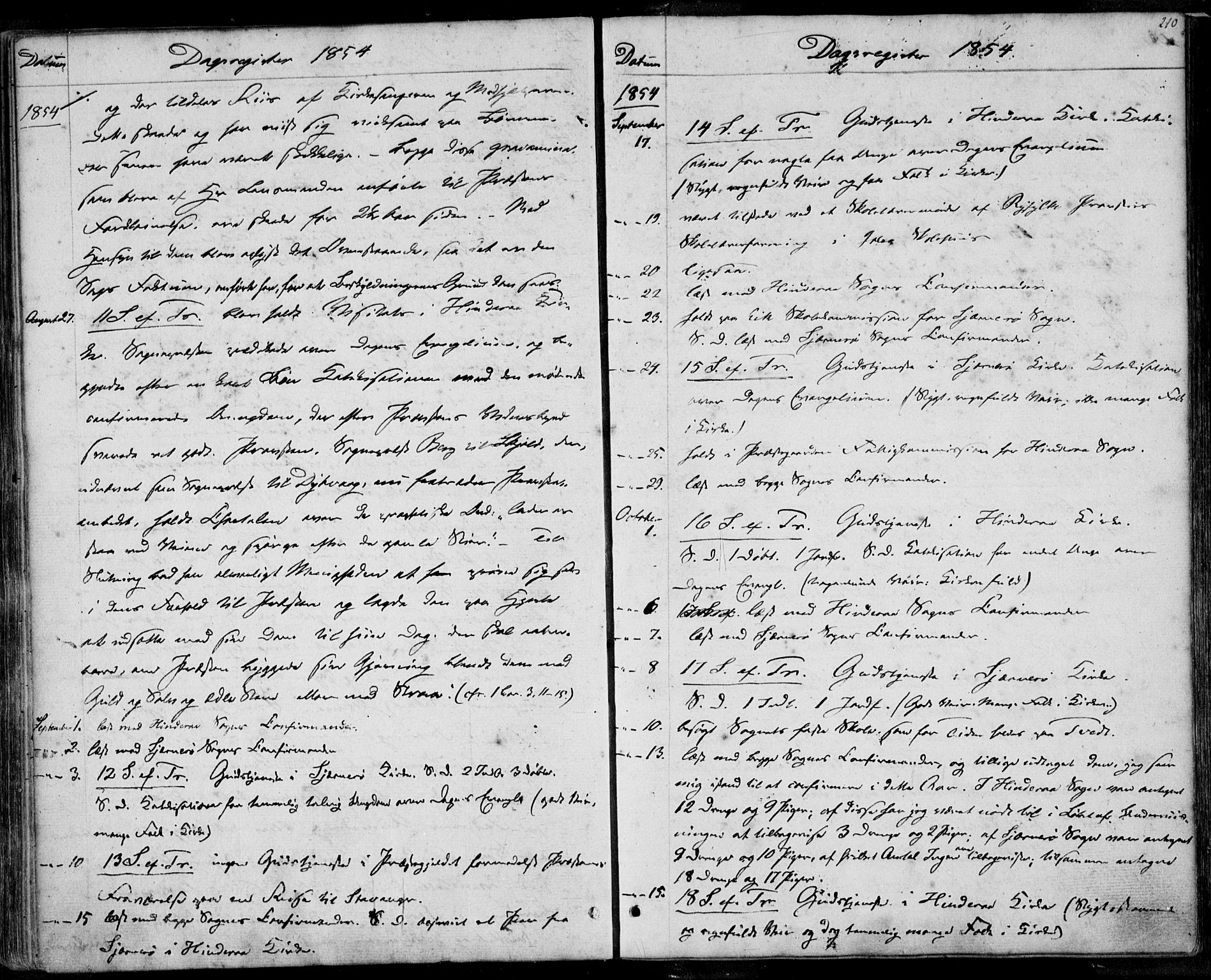 Nedstrand sokneprestkontor, AV/SAST-A-101841/01/IV: Ministerialbok nr. A 8, 1839-1860, s. 210