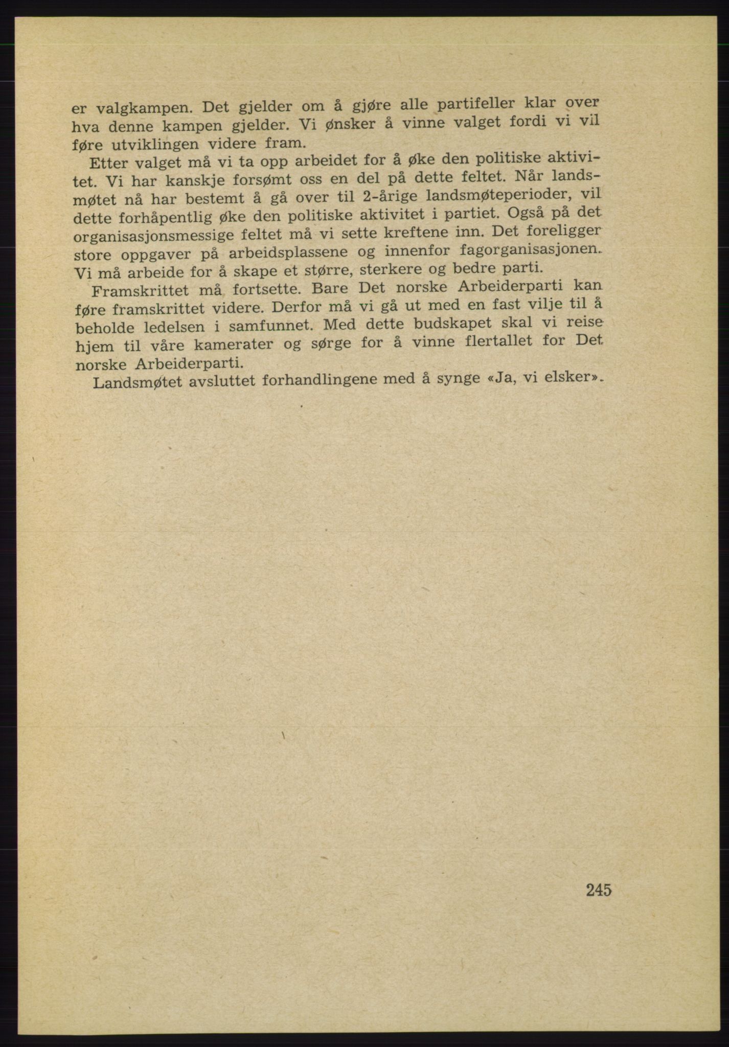 Det norske Arbeiderparti - publikasjoner, AAB/-/-/-: Protokoll over forhandlingene på det 34. ordinære landsmøte 22.-25. mars 1953 i Oslo, 1953, s. 245