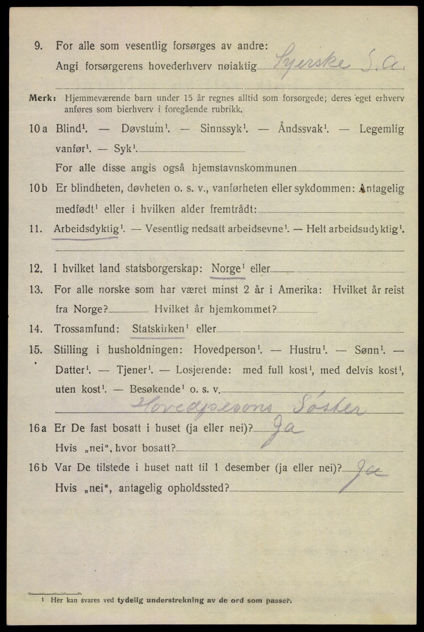 SAKO, Folketelling 1920 for 0801 Kragerø kjøpstad, 1920, s. 9746