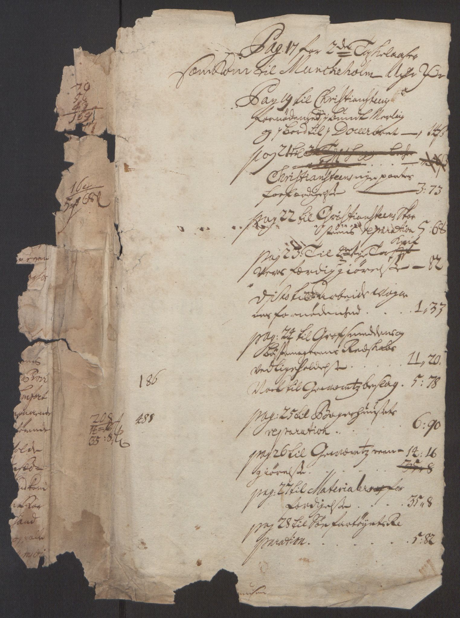 Rentekammeret inntil 1814, Reviderte regnskaper, Fogderegnskap, RA/EA-4092/R63/L4308: Fogderegnskap Inderøy, 1692-1694, s. 278