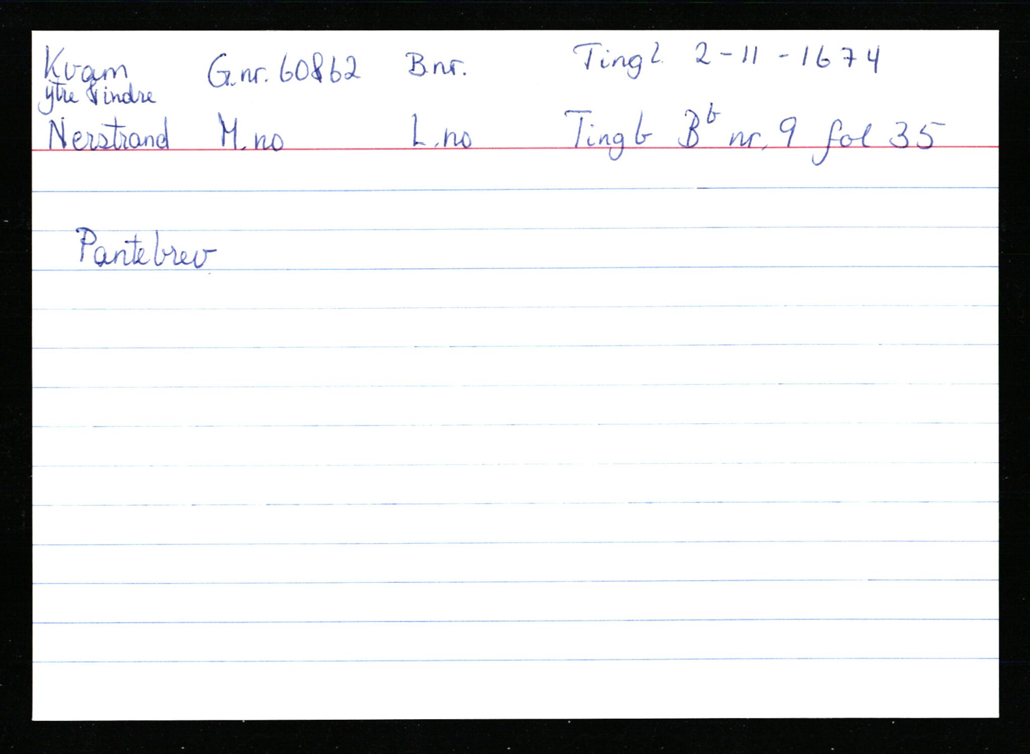 Statsarkivet i Stavanger, AV/SAST-A-101971/03/Y/Ym/L0032: Åstedskort sortert etter gårdsnavn: Kolstø - Kvasseim, 1600-1950, s. 563