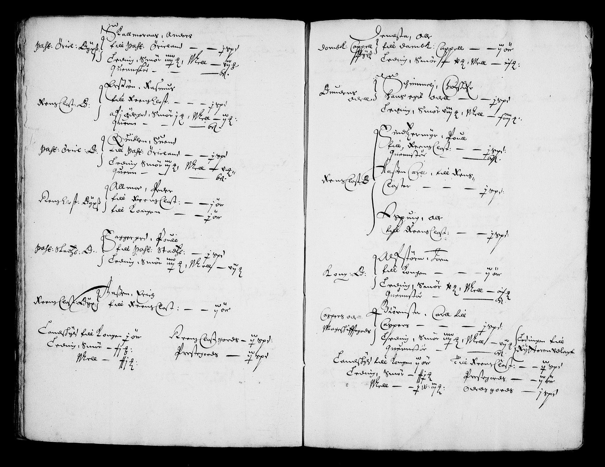 Rentekammeret inntil 1814, Realistisk ordnet avdeling, AV/RA-EA-4070/N/Na/L0002/0002: [XI g]: Trondheims stifts jordebøker: / Fosen fogderi, 1664